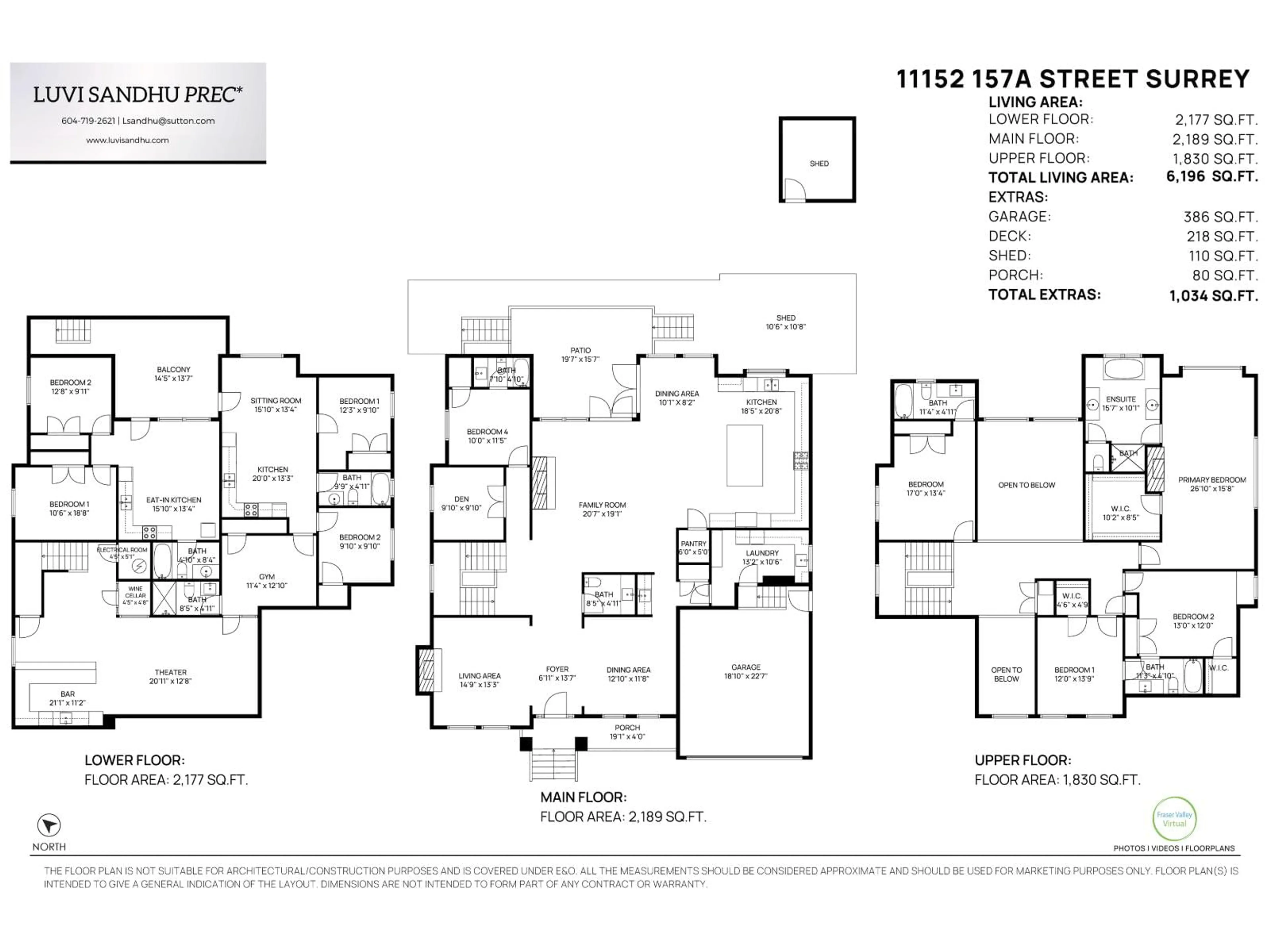 Floor plan for 11152 157A, Surrey British Columbia V4N4X1