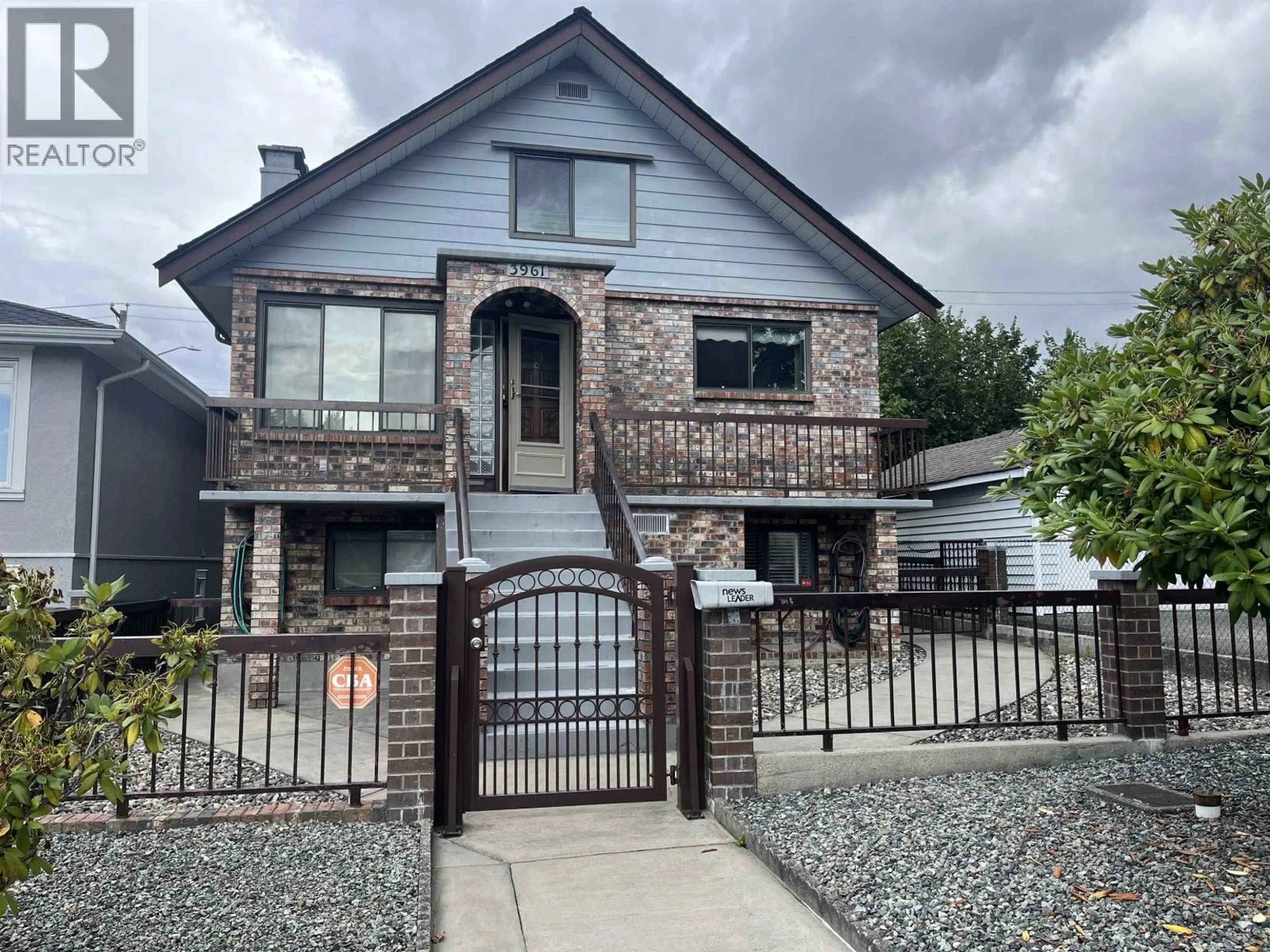 Home with brick exterior material, street for 3961 VENABLES STREET, Burnaby British Columbia V5C2Z3