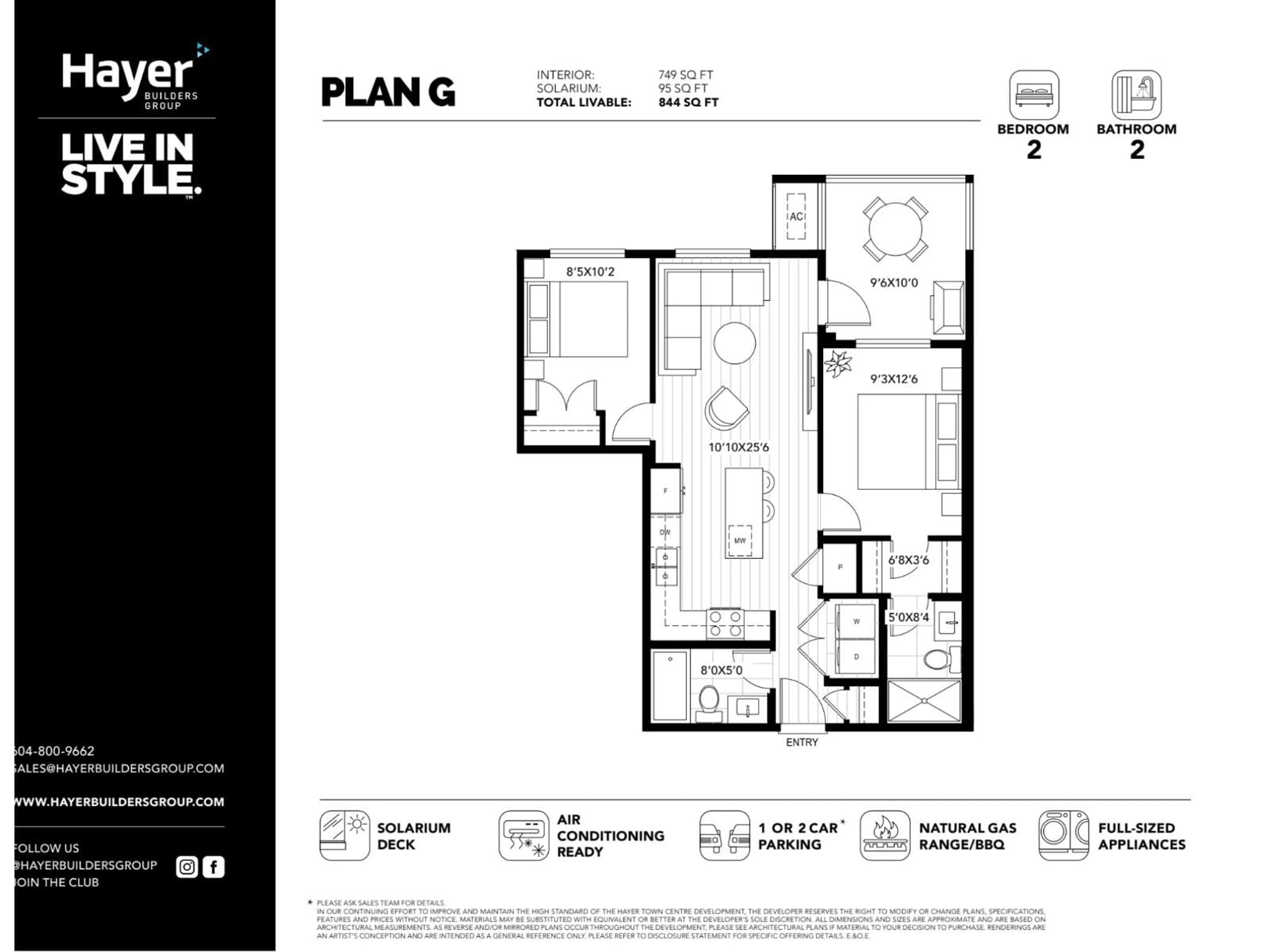 Floor plan for 504 - 19885 76, Langley British Columbia V2Y1S2