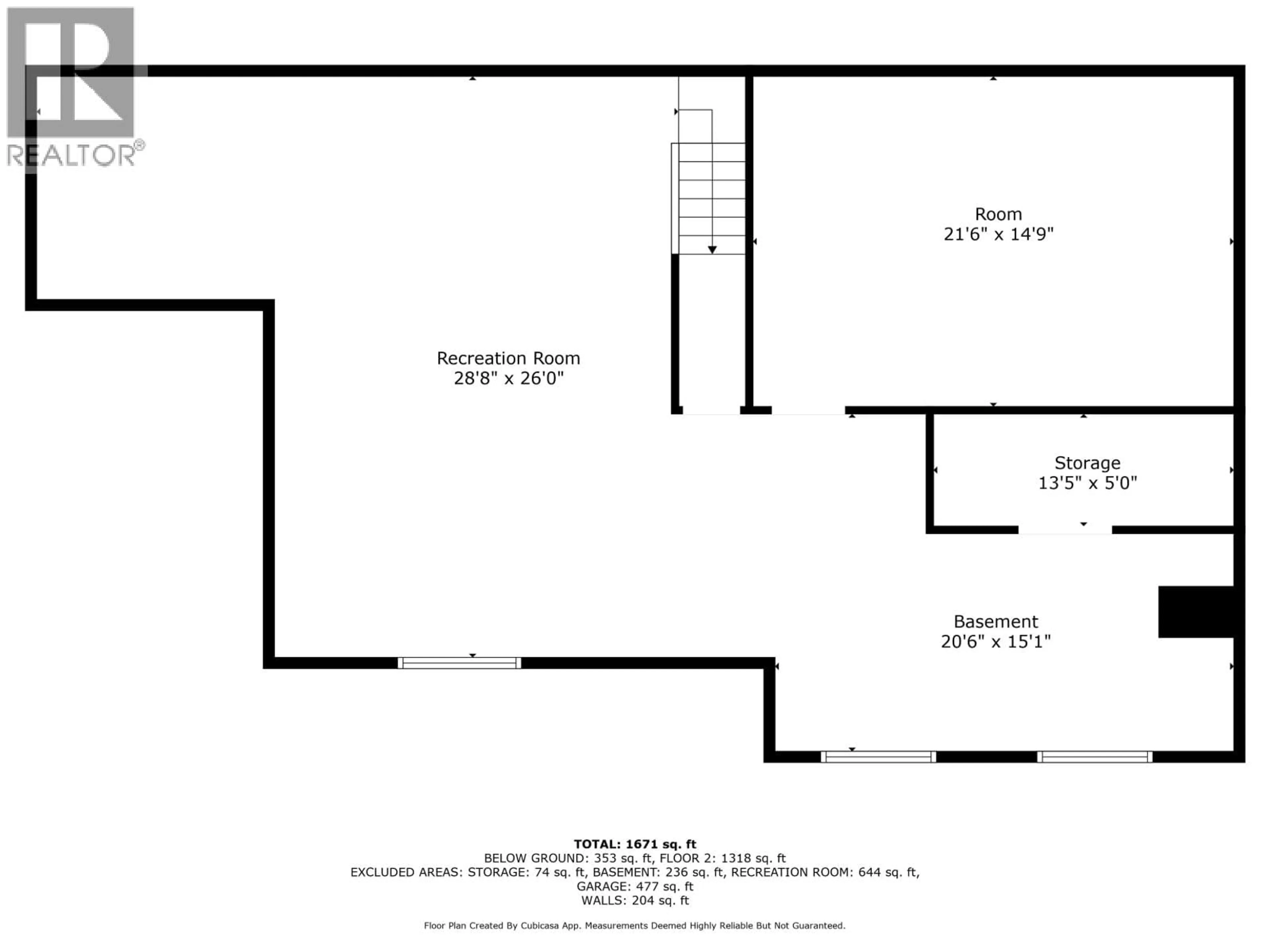 Floor plan for 5125 BETHAM ROAD, Prince George British Columbia V2K5T9
