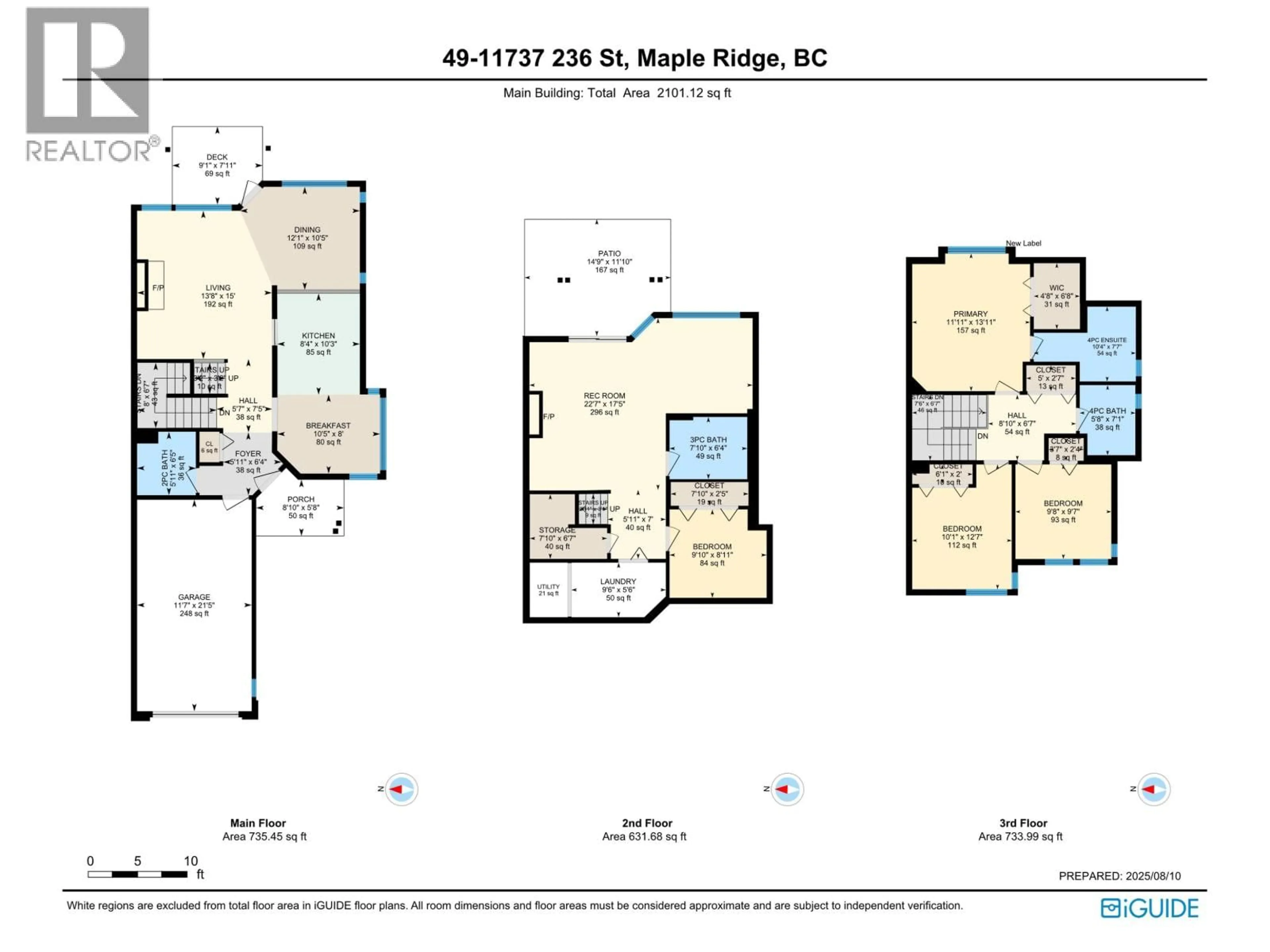 Floor plan for 49 - 11737 236 STREET, Maple Ridge British Columbia V4R2E5