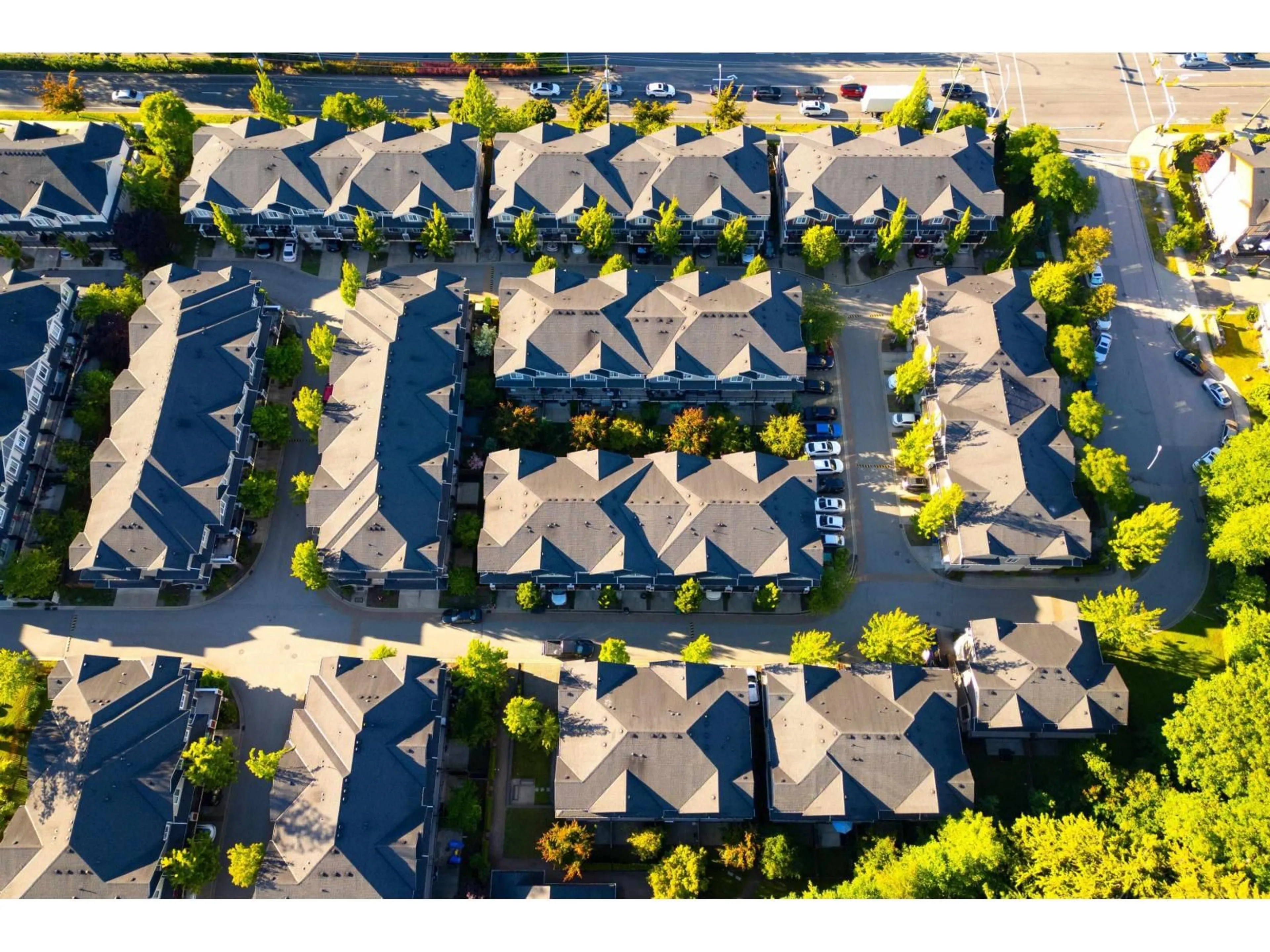 A pic from outside/outdoor area/front of a property/back of a property/a pic from drone, street for 8 - 6383 140, Surrey British Columbia V3W0E9