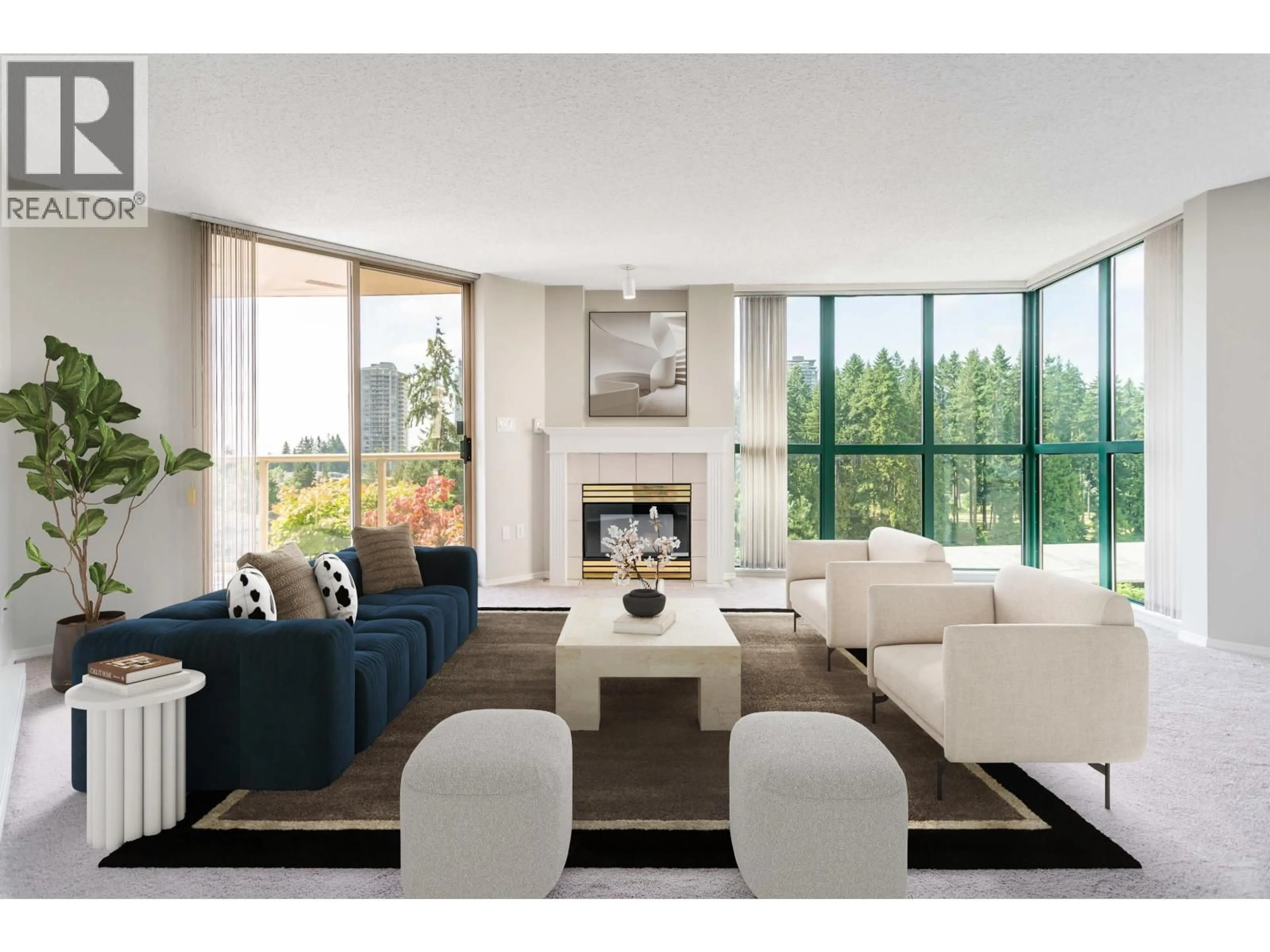 Living room with furniture, unknown for 802 - 1190 PIPELINE ROAD, Coquitlam British Columbia V3B7T9