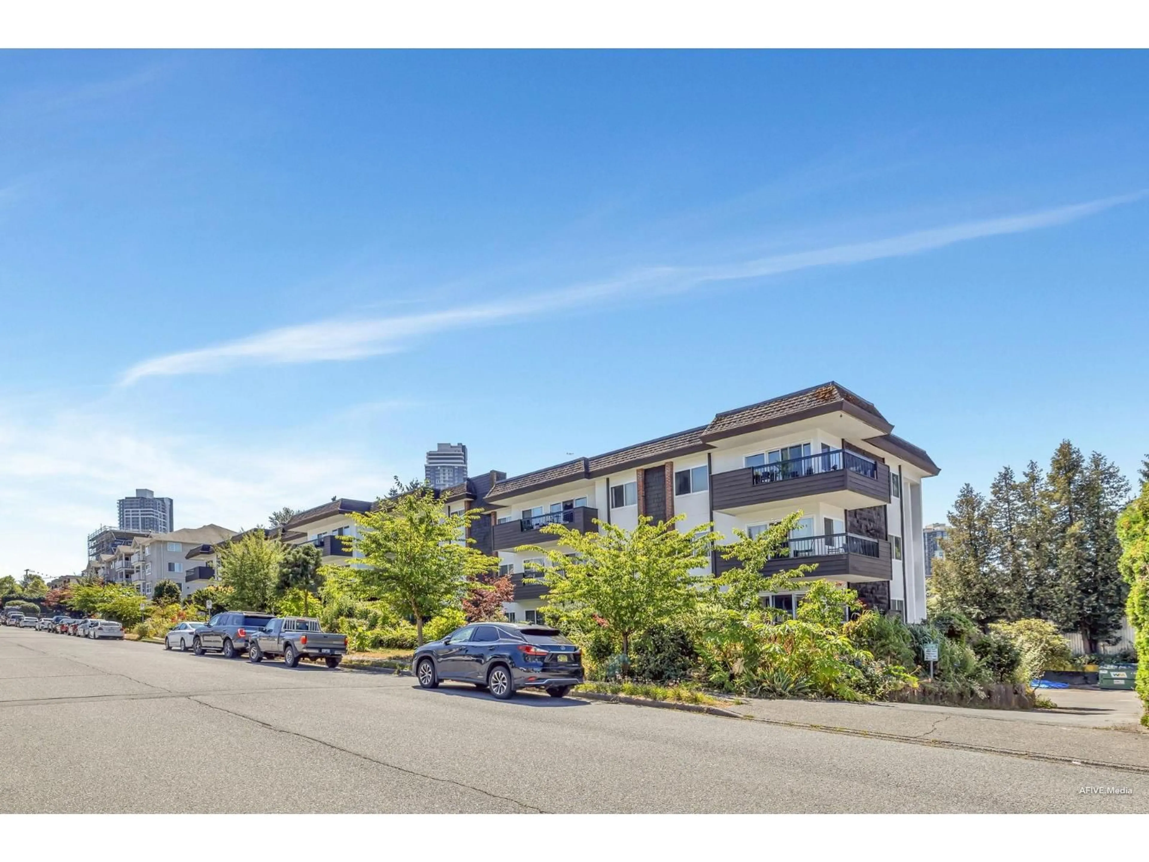 A pic from outside/outdoor area/front of a property/back of a property/a pic from drone, unknown for 304 - 13530 HILTON, Surrey British Columbia V3R5J4