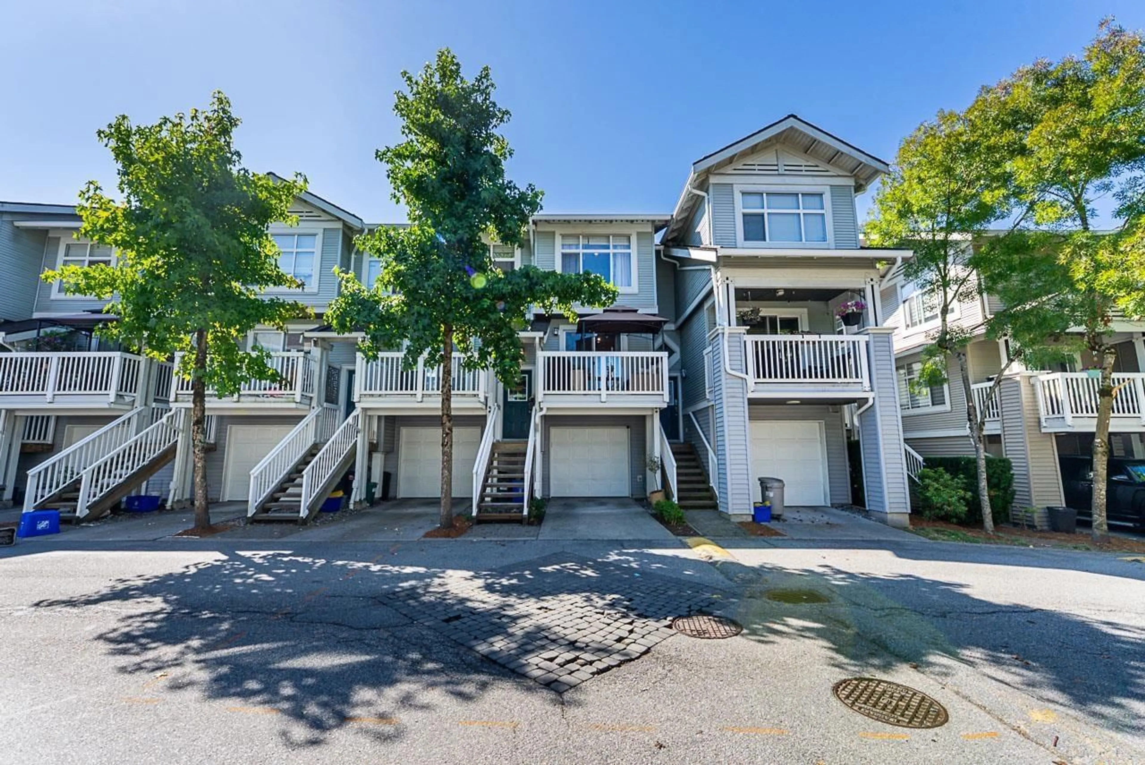 A pic from outside/outdoor area/front of a property/back of a property/a pic from drone, street for 60 - 7179 201, Langley British Columbia V2Y2Y9