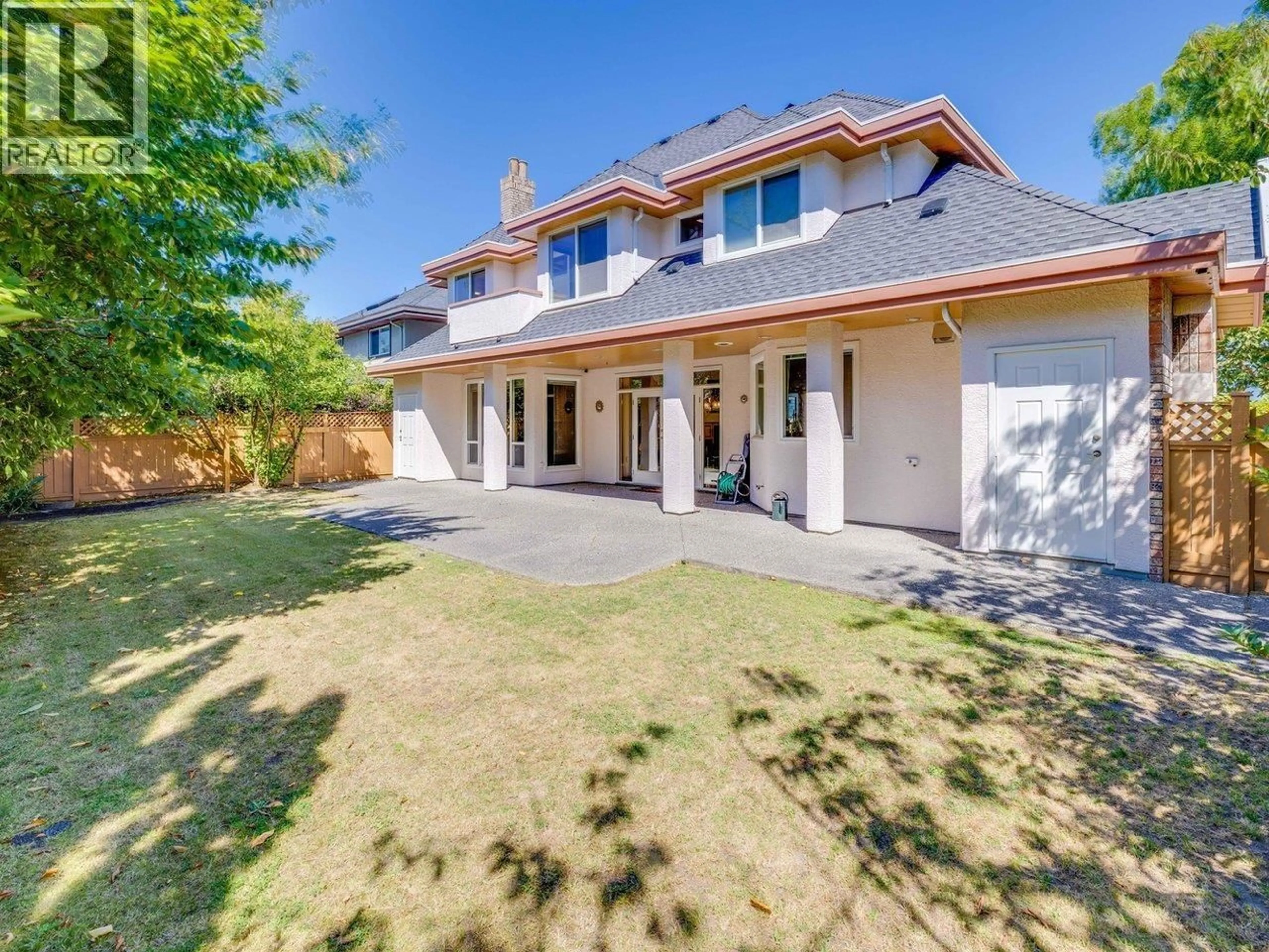 A pic from outside/outdoor area/front of a property/back of a property/a pic from drone, street for 3340 RIVER ROAD, Richmond British Columbia V7C5N2
