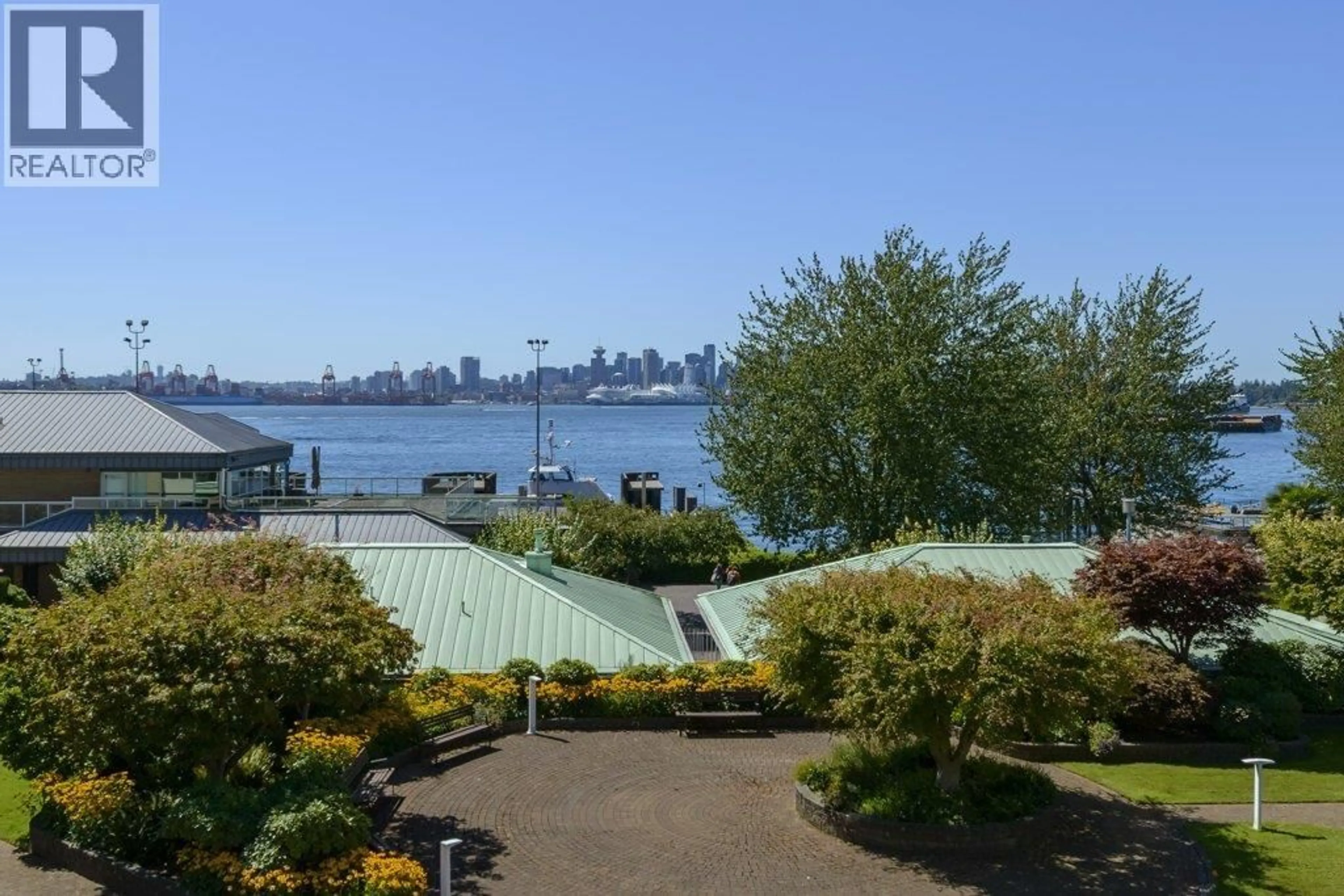 Patio, water/lake/river/ocean view for 2304 - 33 CHESTERFIELD PLACE, North Vancouver British Columbia V7M3K4