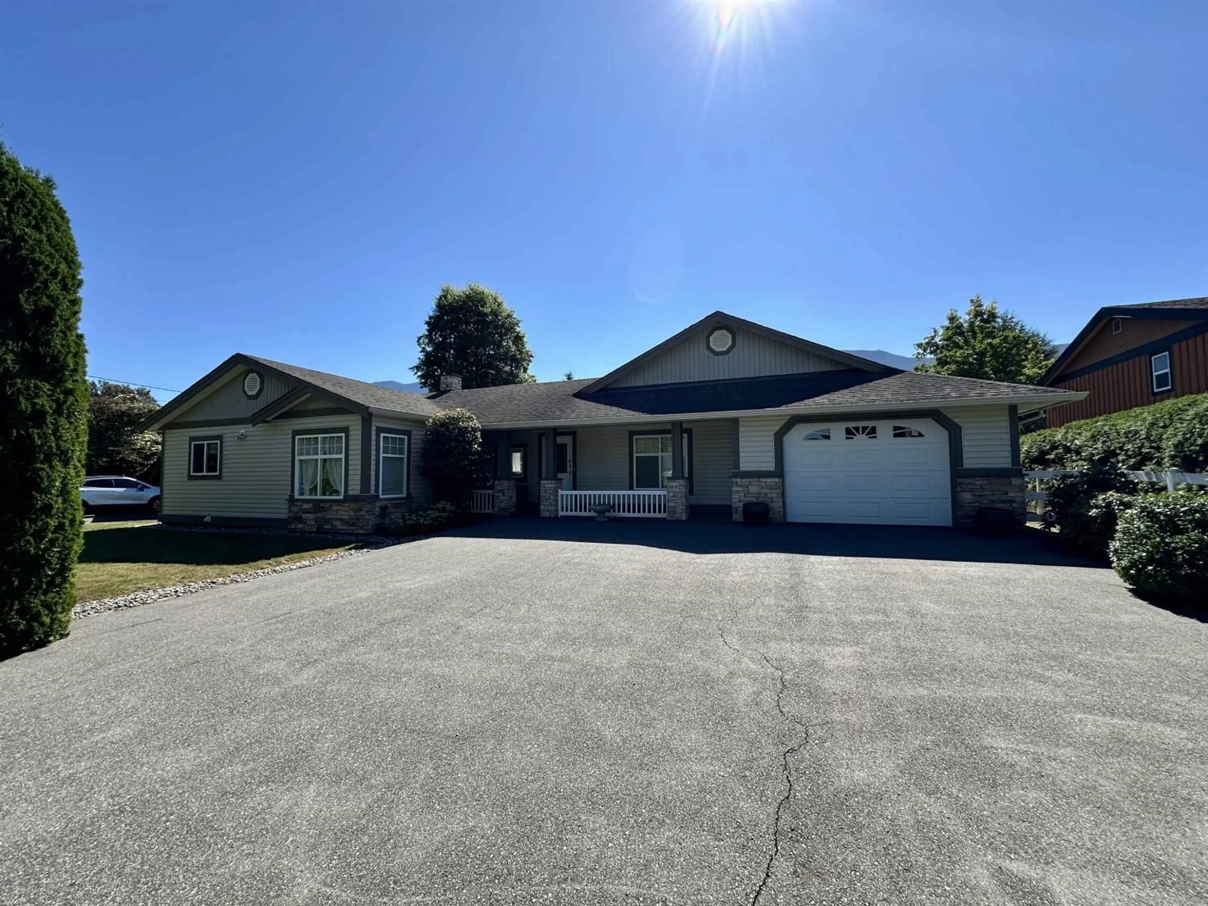 A pic from outside/outdoor area/front of a property/back of a property/a pic from drone, street for 50584 YALE ROAD, Rosedale British Columbia V0X1X2