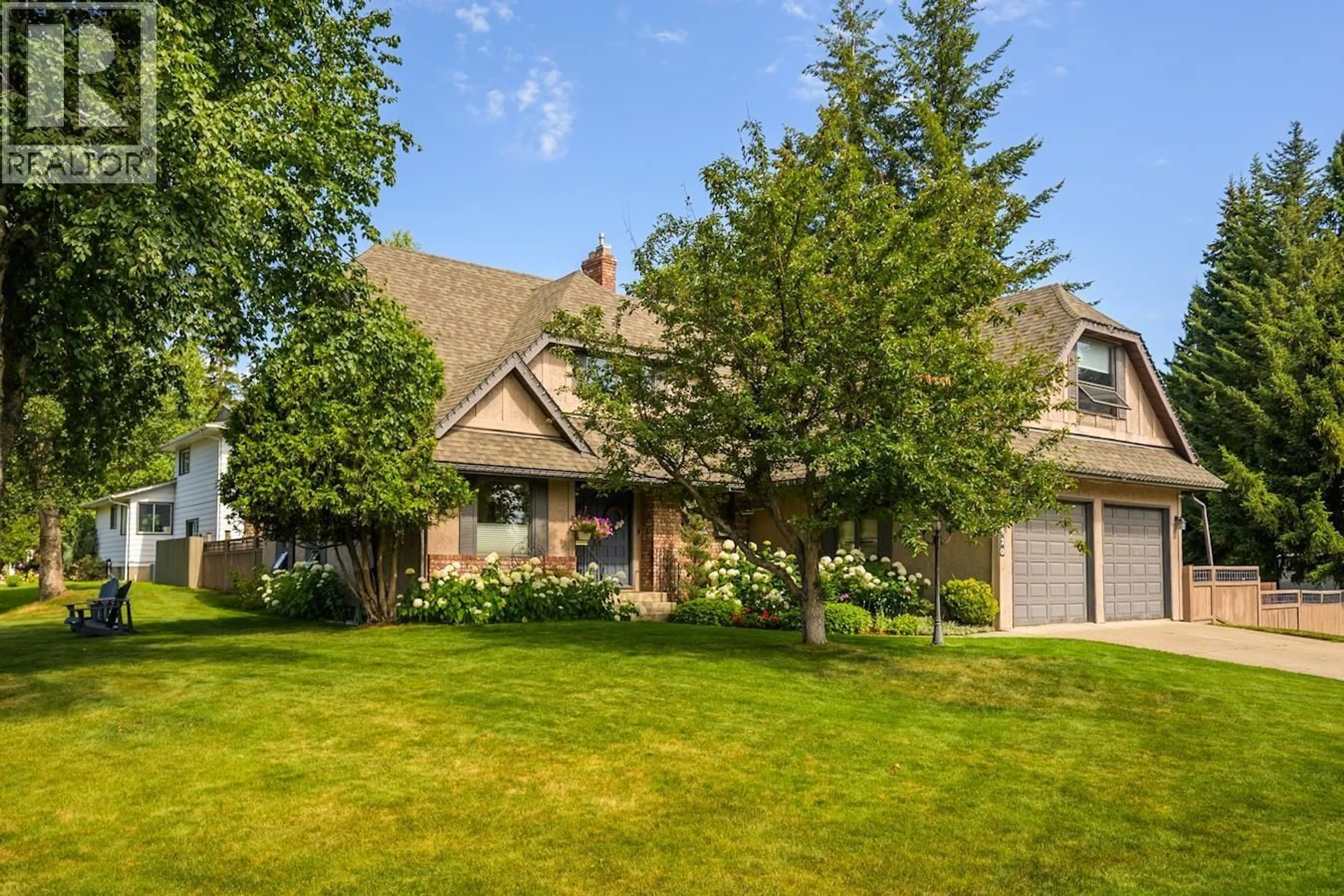 Home with brick exterior material, street for 5620 MCGRATH PLACE, Prince George British Columbia V2N3S8
