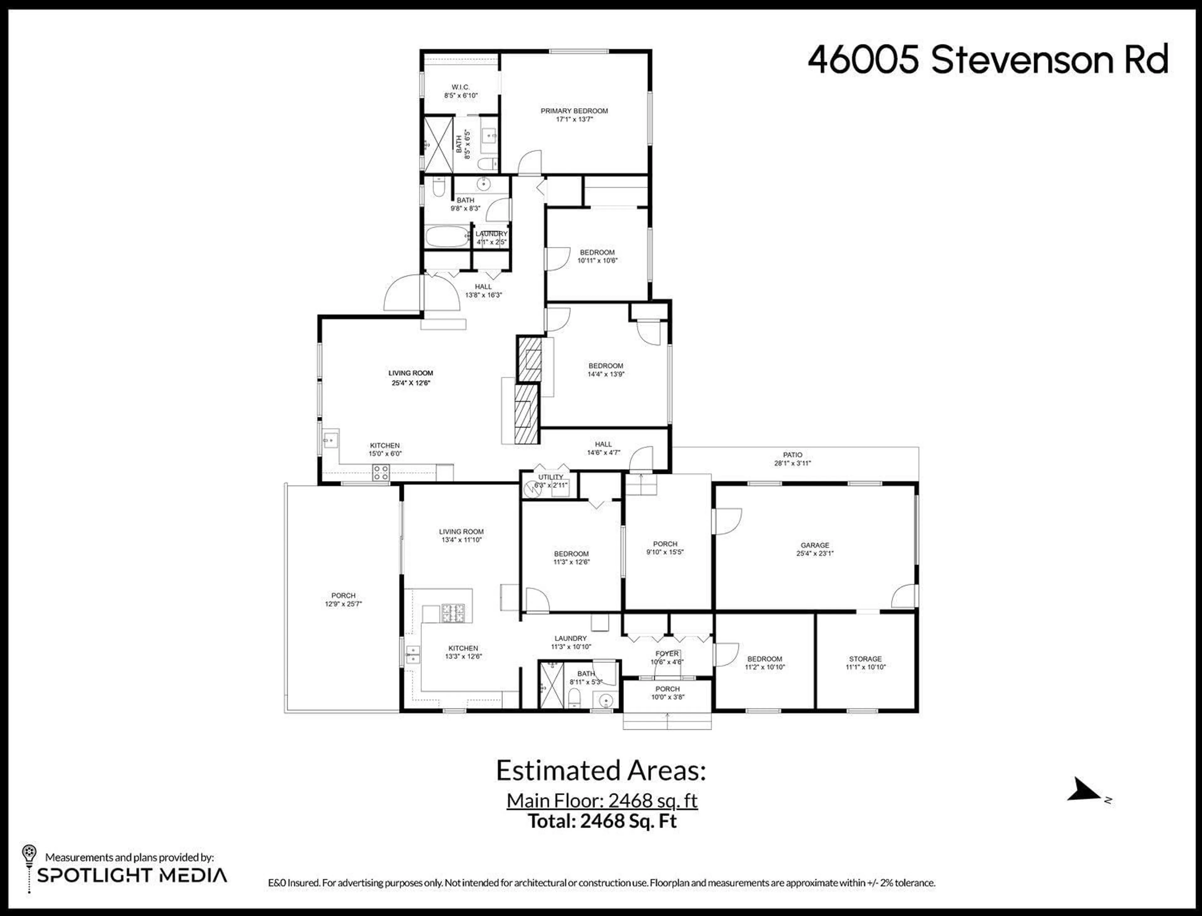 Floor plan for 46005 STEVENSON ROAD, Sardis British Columbia V2R2G2