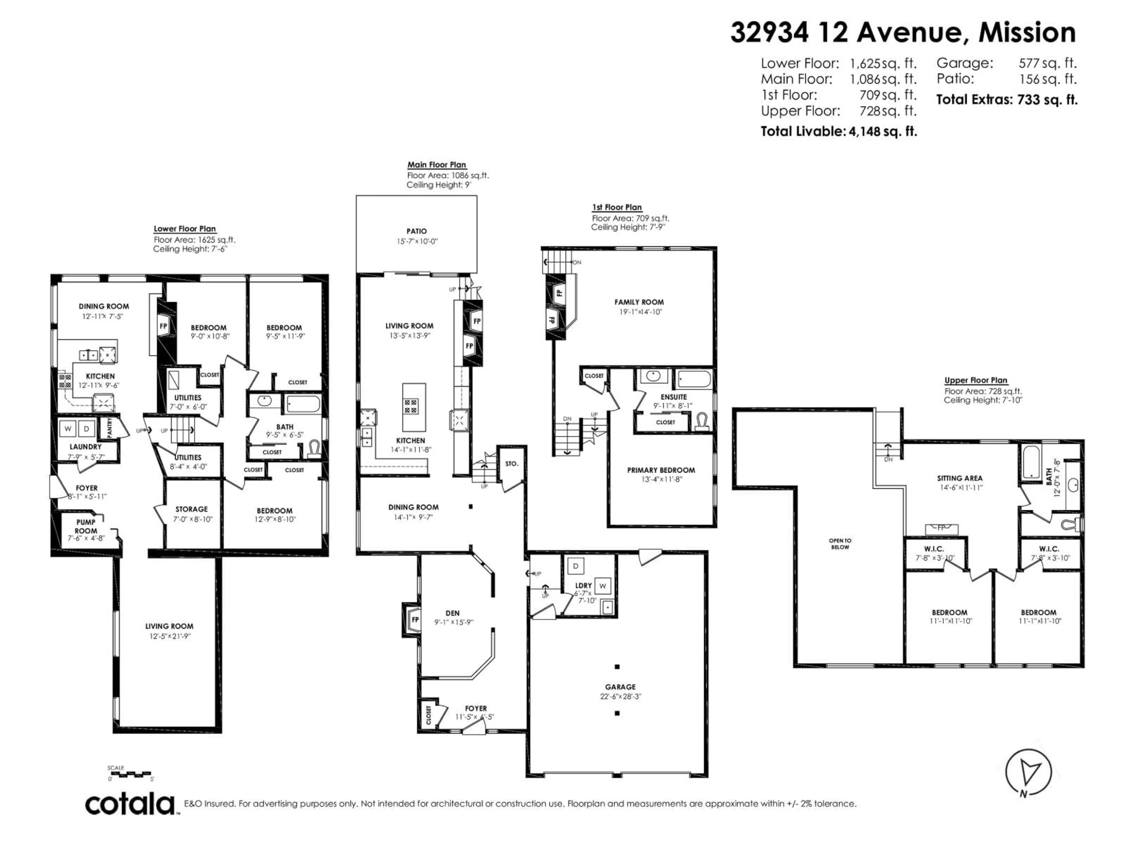 Floor plan for 32934 12TH, Mission British Columbia V2V2M8