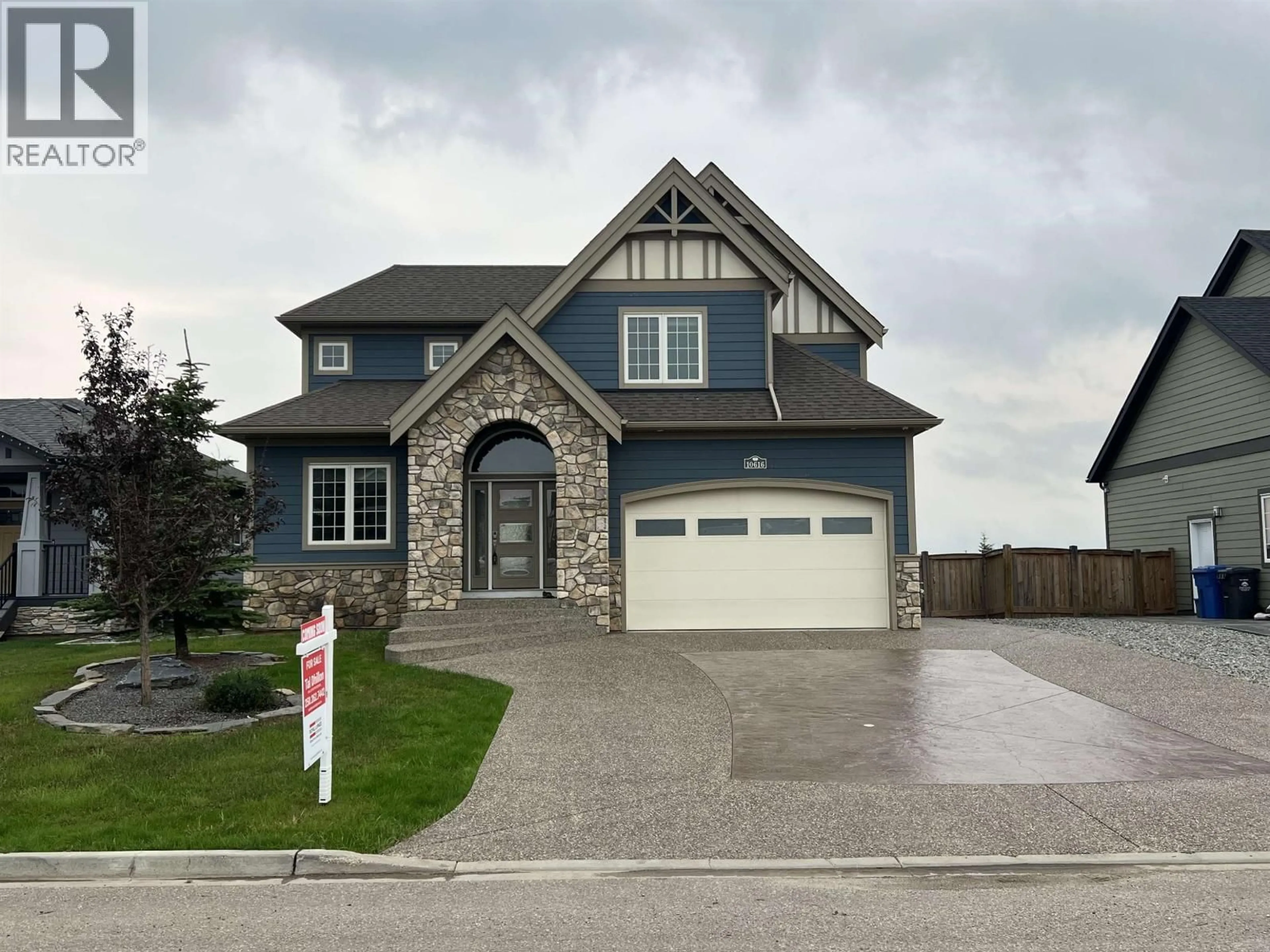 Home with brick exterior material, street for 10616 111 STREET, Fort St. John British Columbia V1J0N3