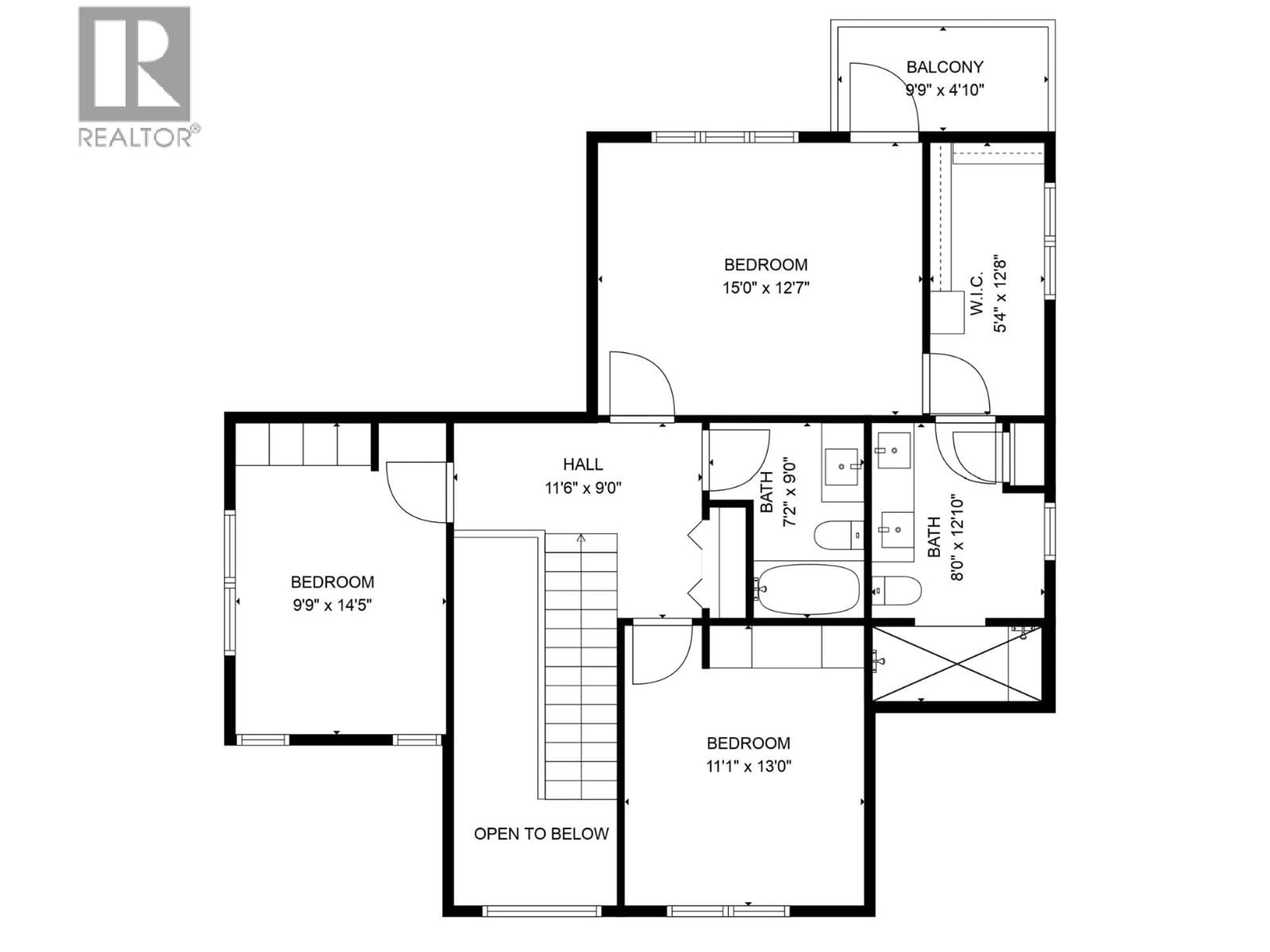 Floor plan for 10616 111 STREET, Fort St. John British Columbia V1J0N3