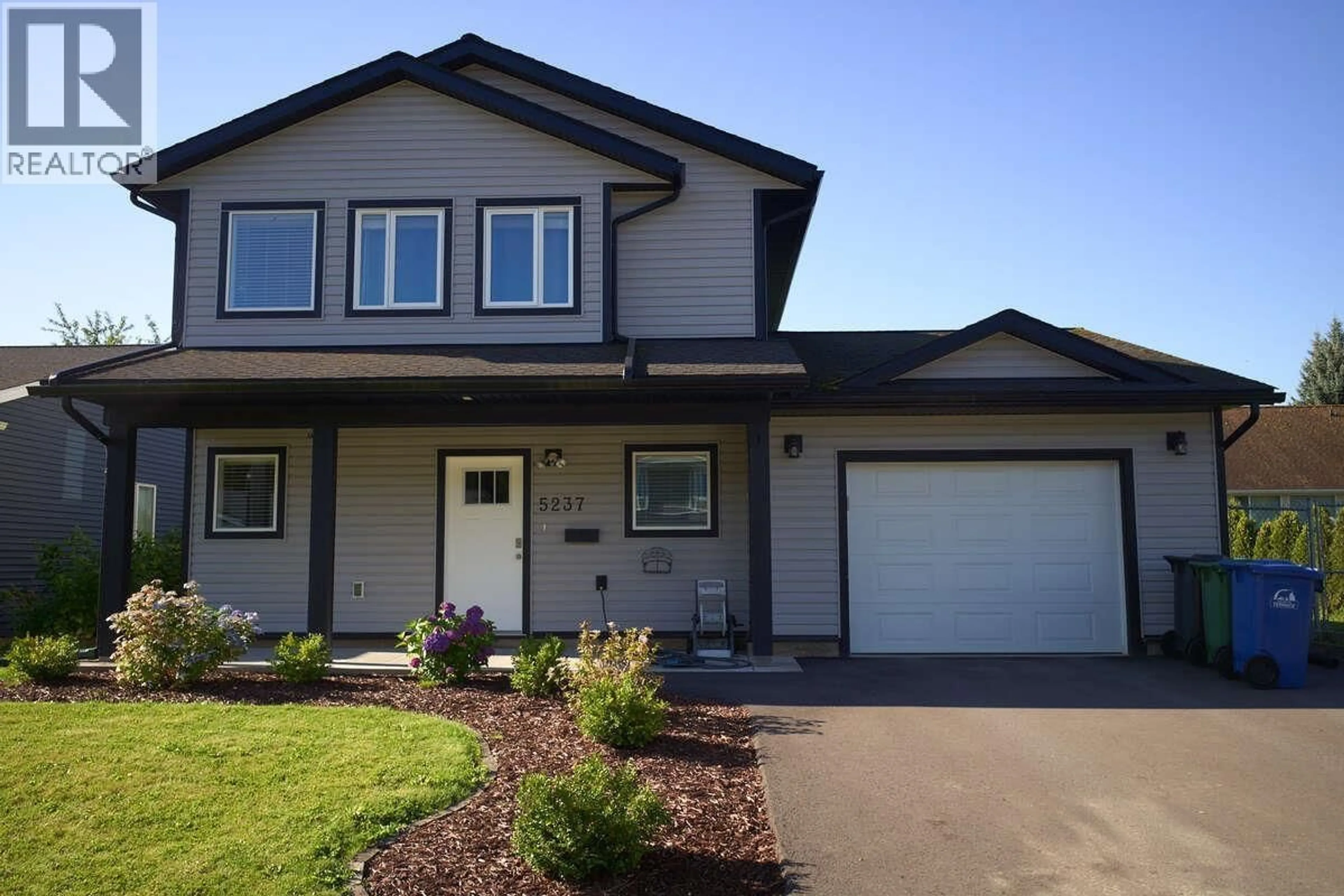 Home with vinyl exterior material, street for 5237 SMITH AVENUE, Terrace British Columbia V8G0H1