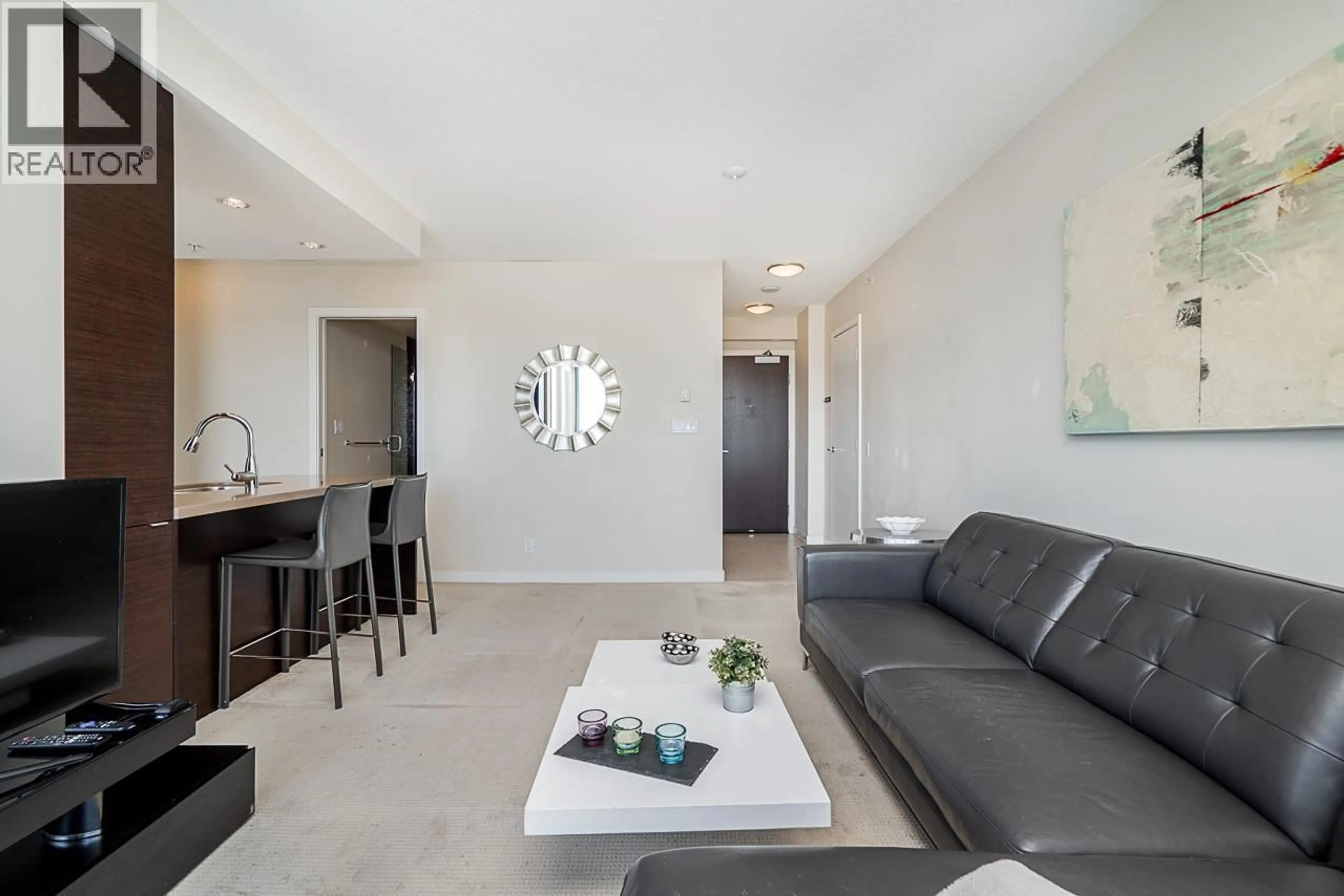 Living room with furniture, unknown for 2906 - 833 HOMER STREET, Vancouver British Columbia V6B0H4
