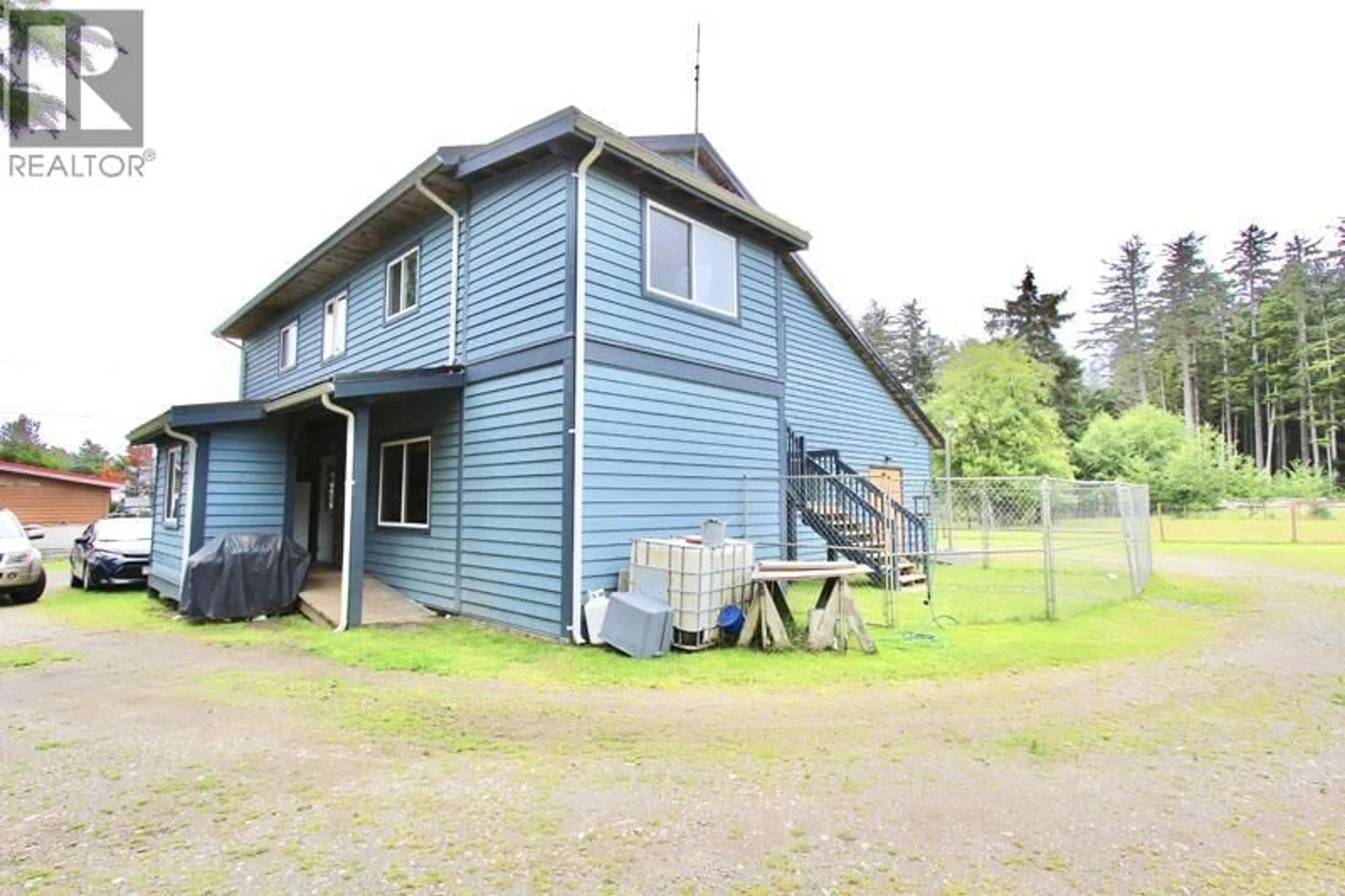A pic from outside/outdoor area/front of a property/back of a property/a pic from drone, building for 31757 HIGHWAY 16, Daajing Giids Rural British Columbia V0T1Y0
