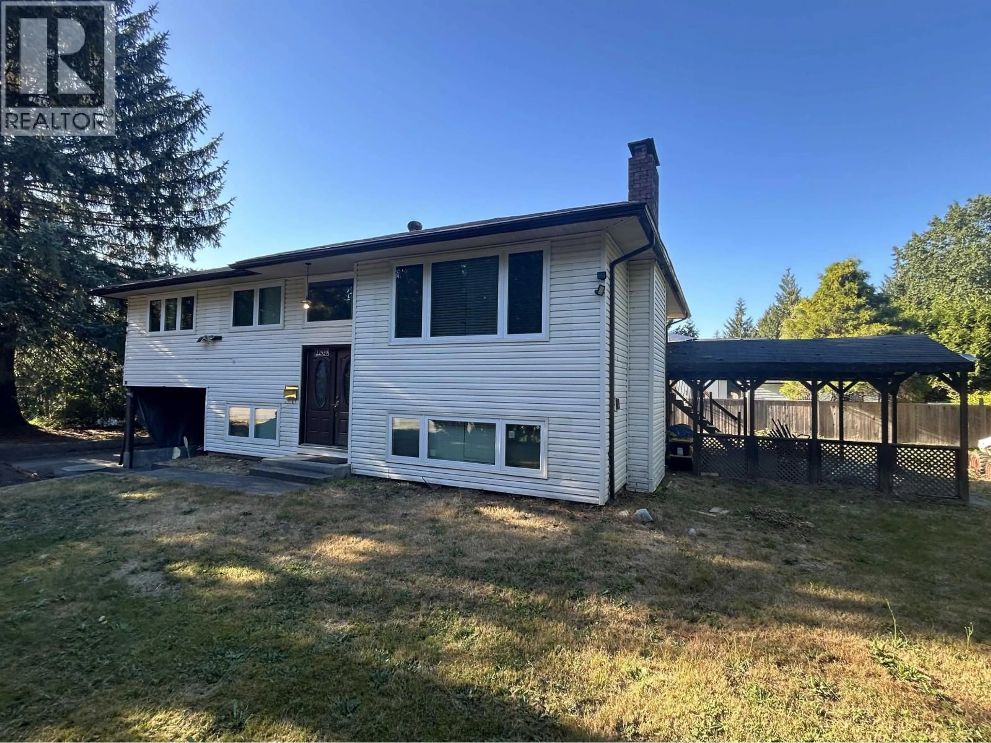 A pic from outside/outdoor area/front of a property/back of a property/a pic from drone, unknown for 22939 128 AVENUE, Maple Ridge British Columbia V2X4R7