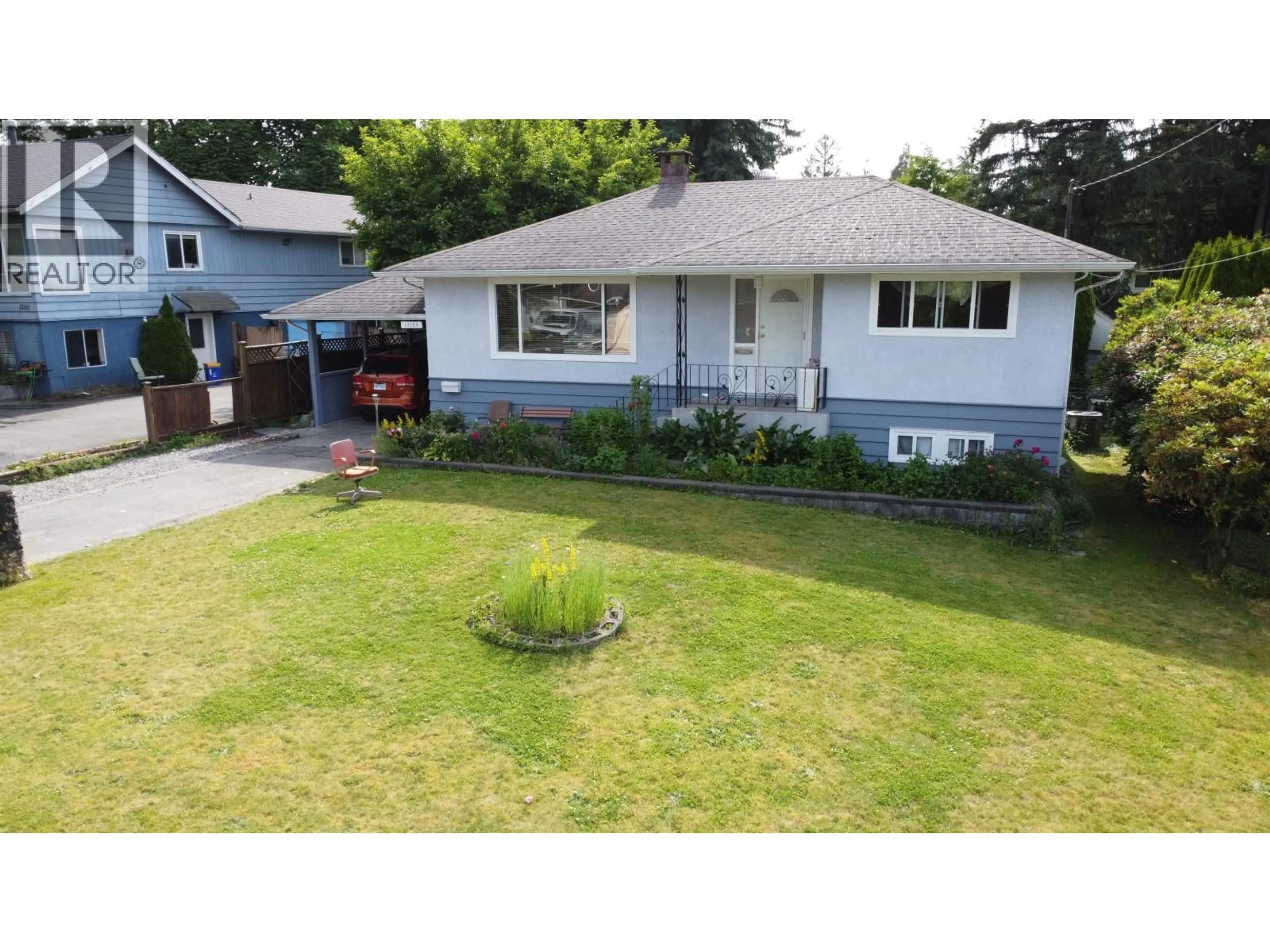 A pic from outside/outdoor area/front of a property/back of a property/a pic from drone, street for 12163 230 STREET, Maple Ridge British Columbia V2X6R4