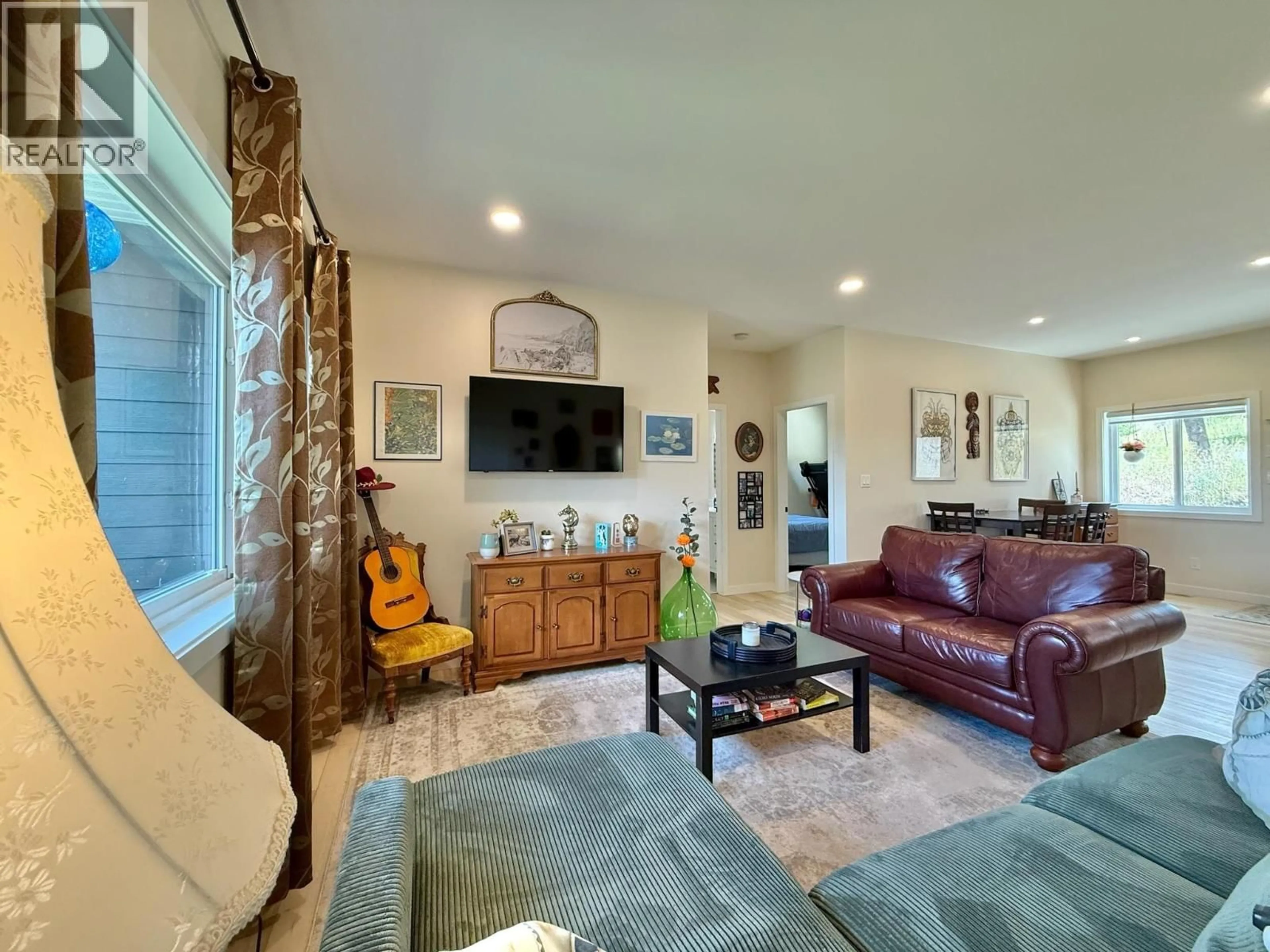 Living room with furniture, ceramic/tile floor for 3791 DODGE ROAD, Lac La Hache British Columbia V0K1T1