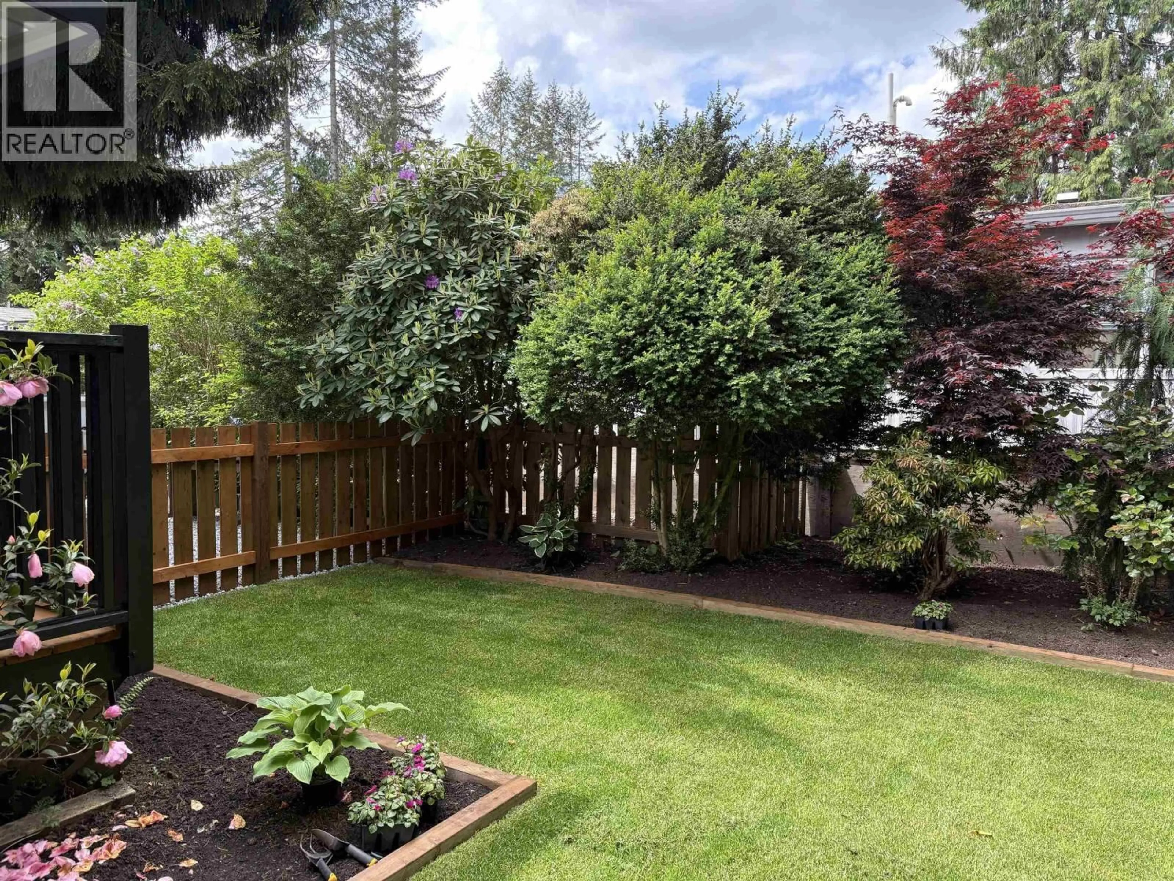 A pic from outside/outdoor area/front of a property/back of a property/a pic from drone, forest/trees view for 33 - 23325 CALVIN CRESCENT, Maple Ridge British Columbia V2X2S3