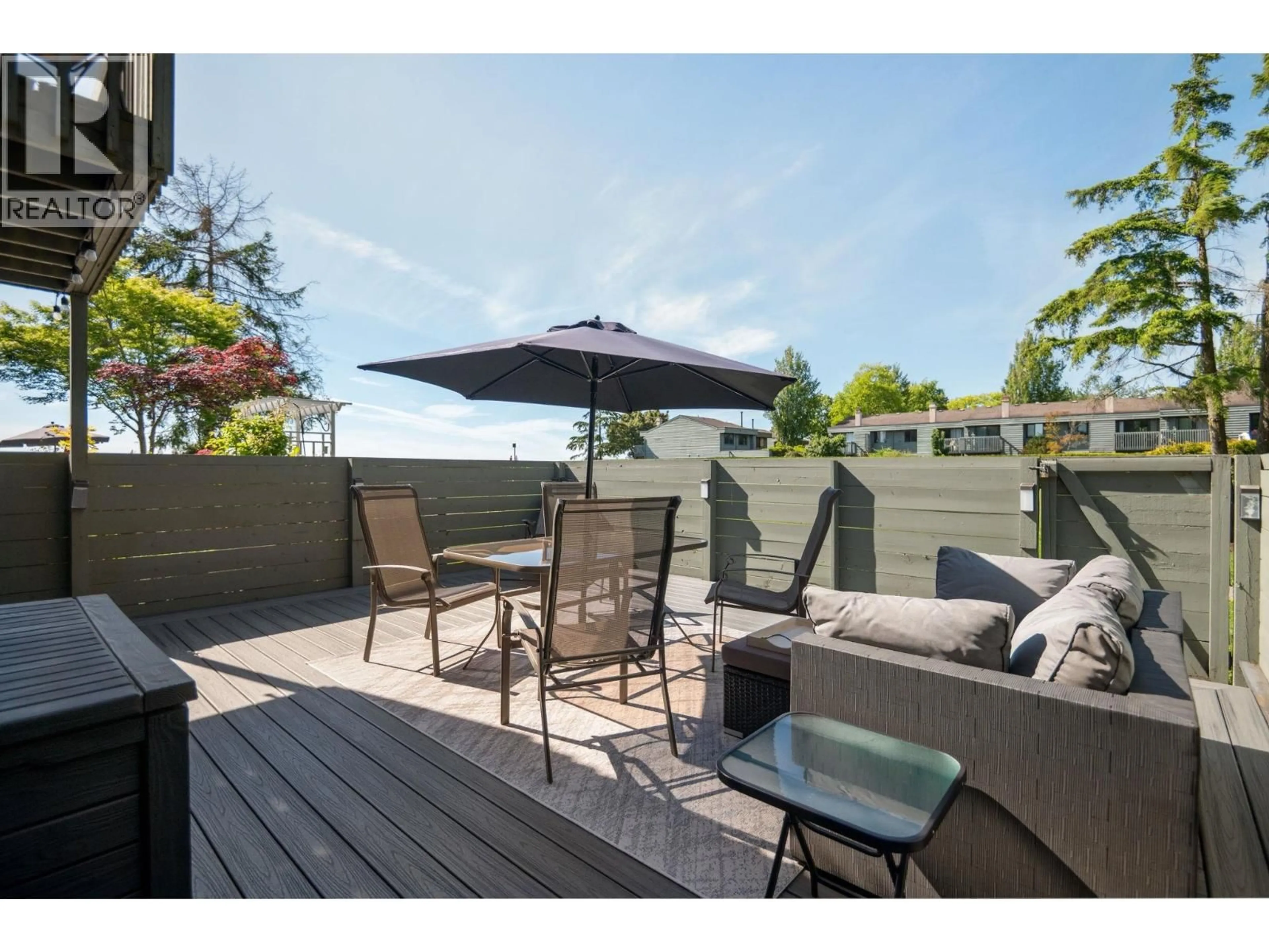 Patio, water/lake/river/ocean view for 119 - 3031 WILLIAMS ROAD, Richmond British Columbia V7E4E9