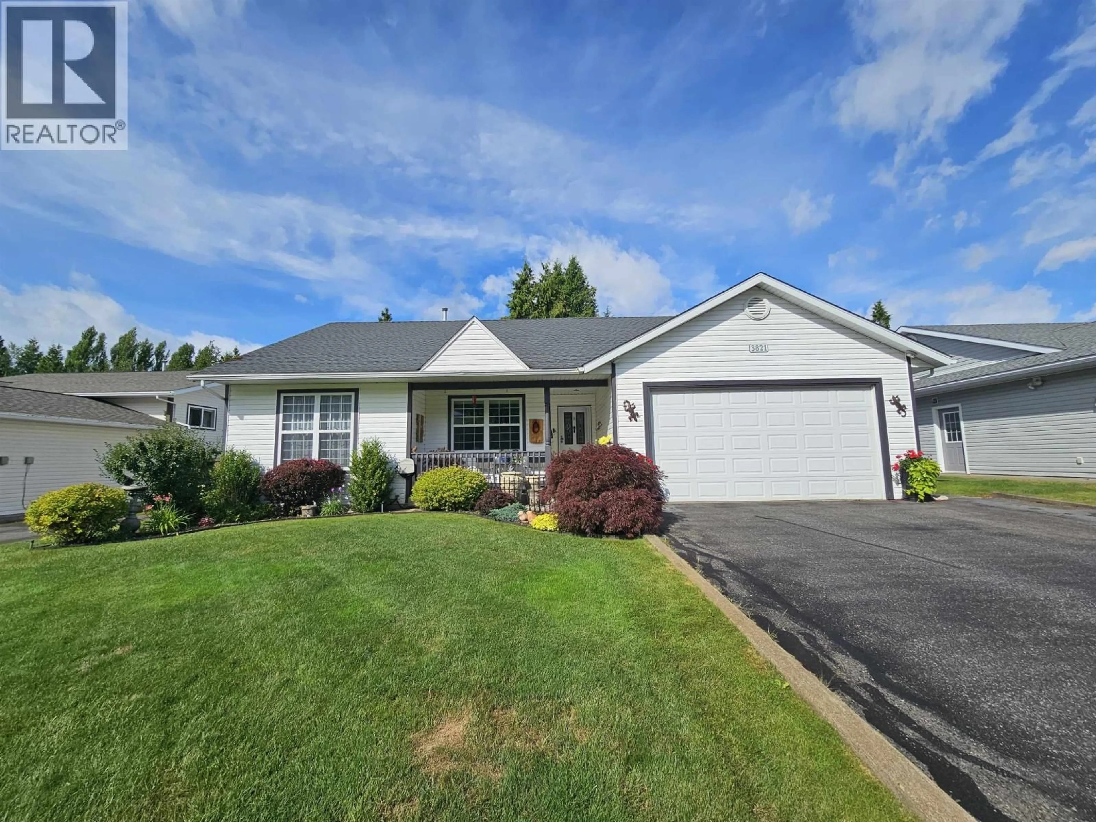 Home with vinyl exterior material, street for 3821 HATTON STREET, Terrace British Columbia V8G5P6