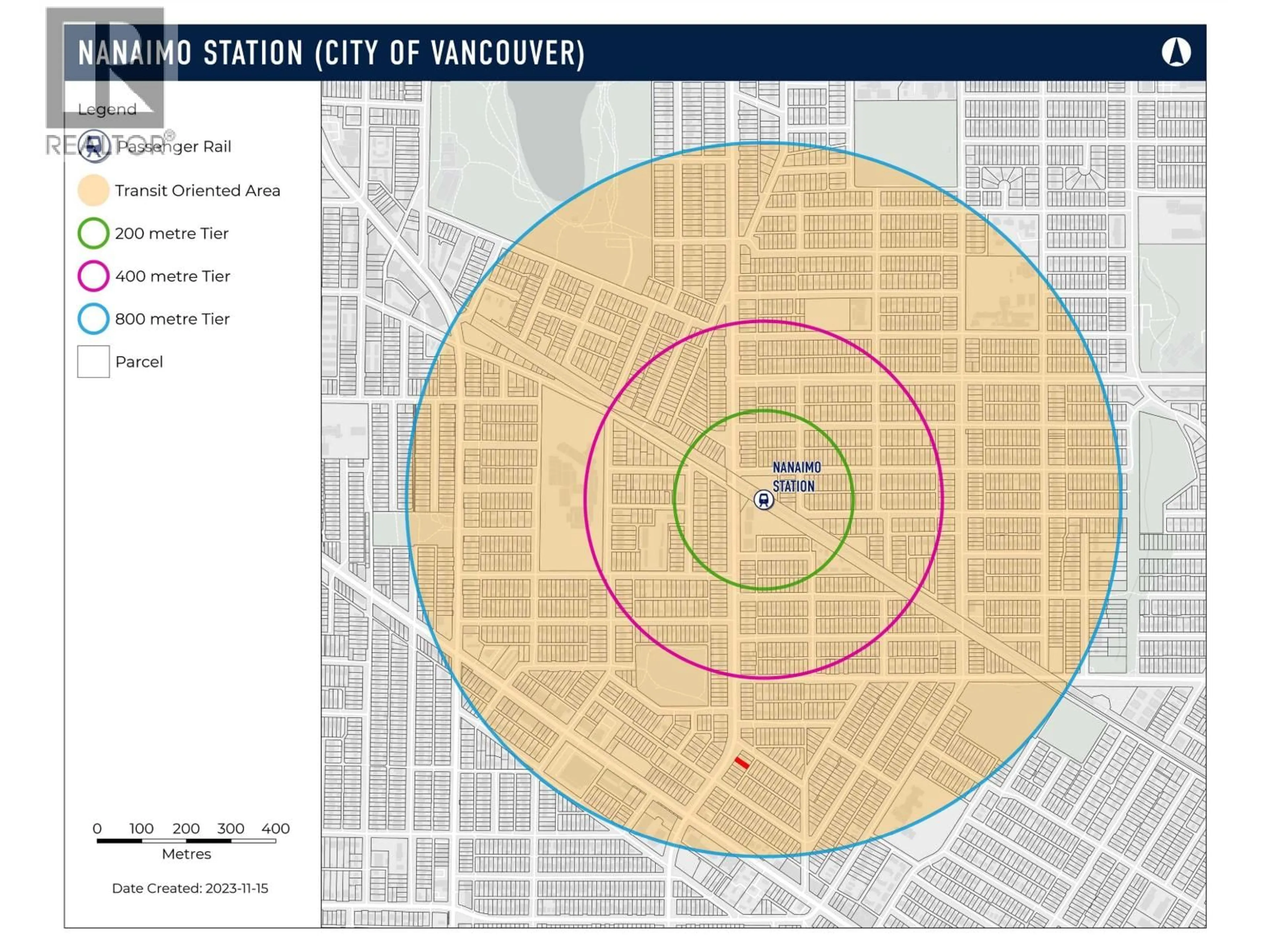 Picture of a map for 4632 NANAIMO STREET, Vancouver British Columbia V5N5J7