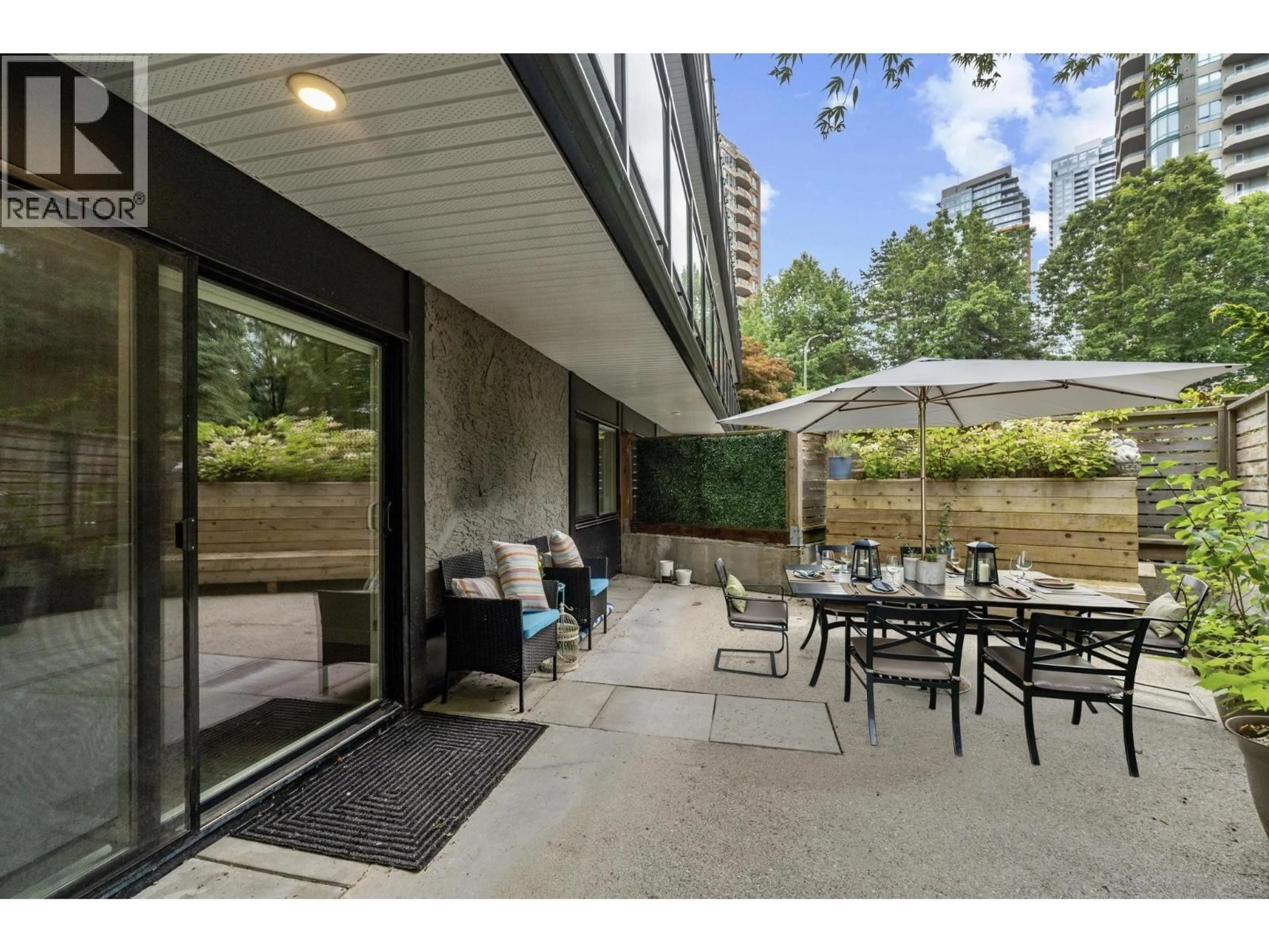 Patio, street for 103 - 4625 GRANGE STREET, Burnaby British Columbia V5H1R1