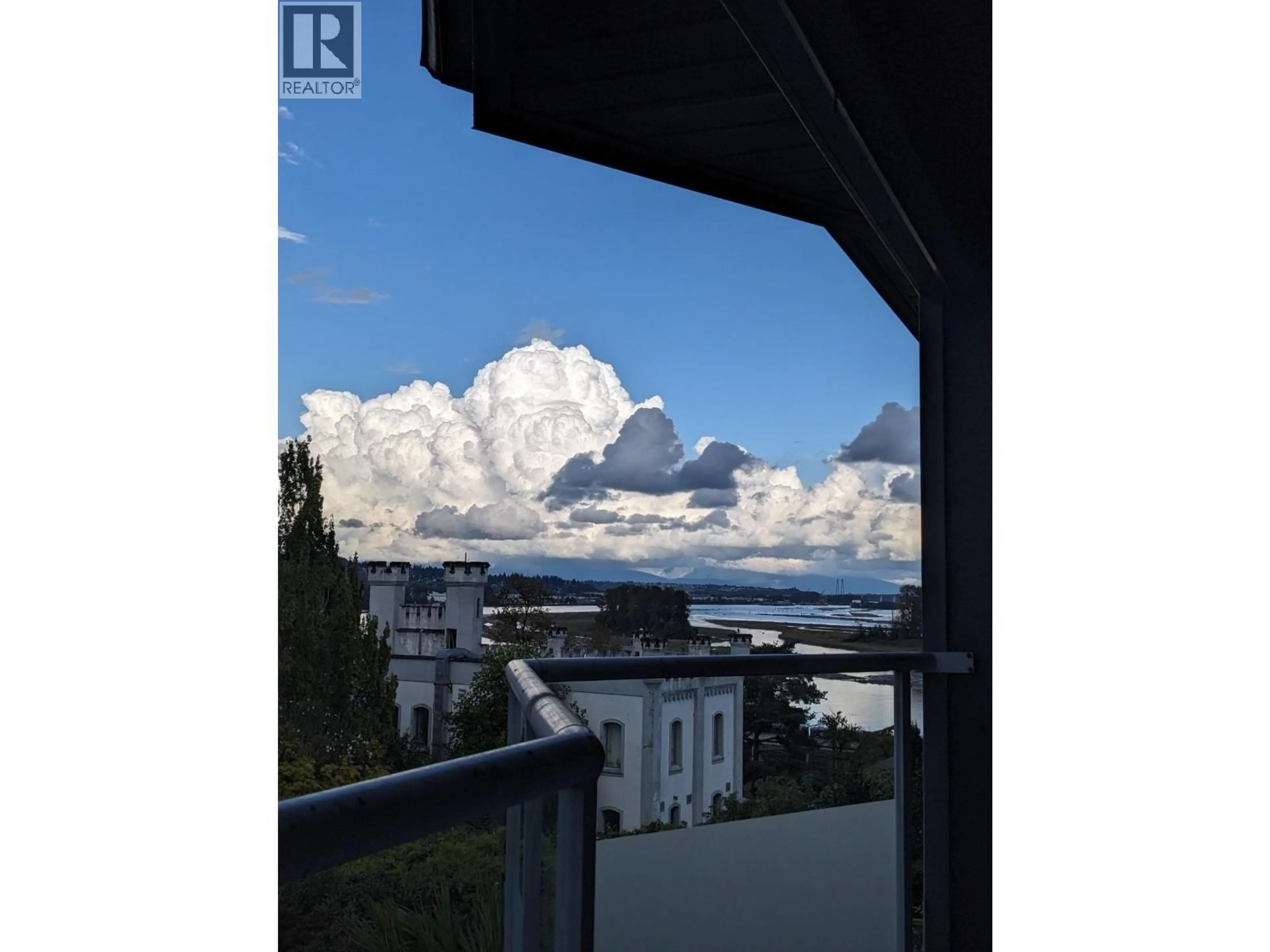 Balcony in the apartment, mountain view for 306 - 48 RICHMOND STREET, New Westminster British Columbia V3L5P4
