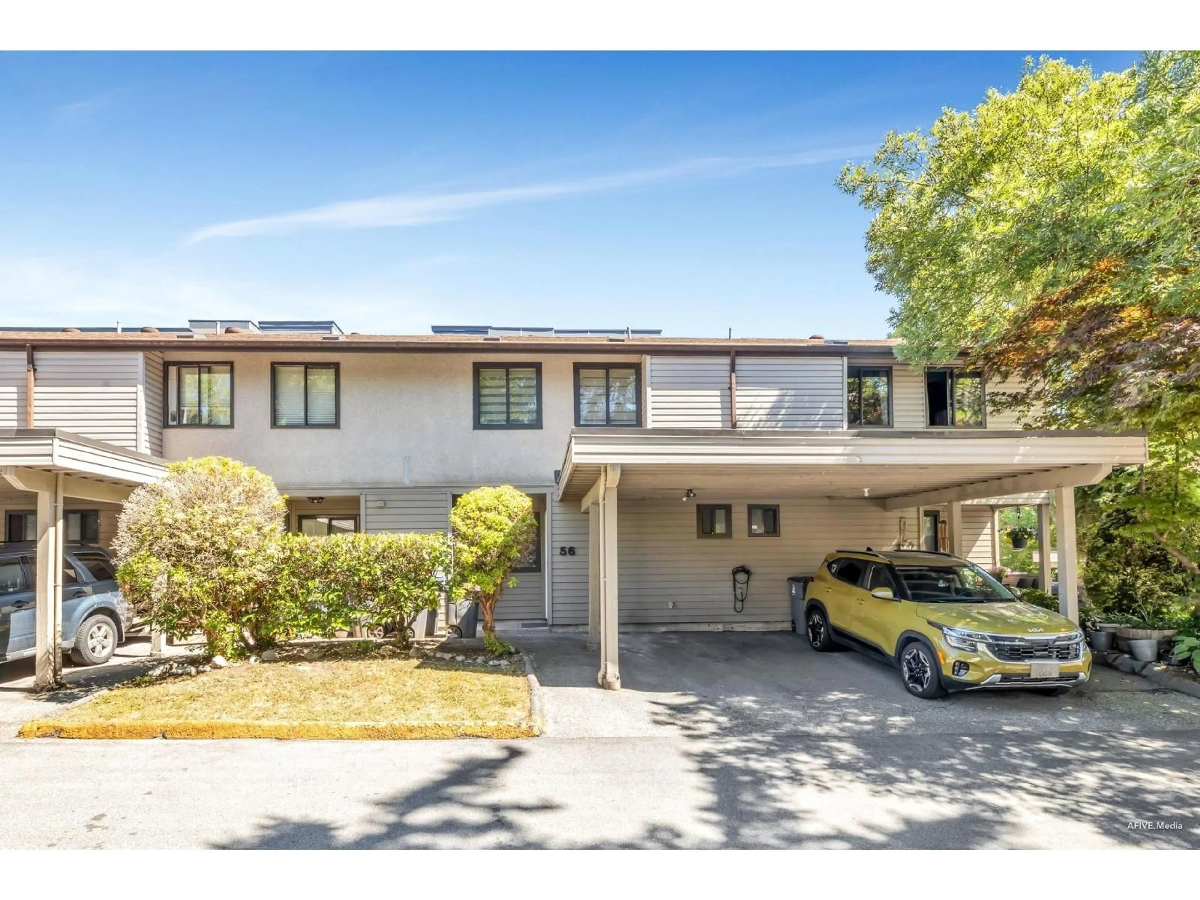 A pic from outside/outdoor area/front of a property/back of a property/a pic from drone, street for 56 - 9955 140, Surrey British Columbia V3T4M4