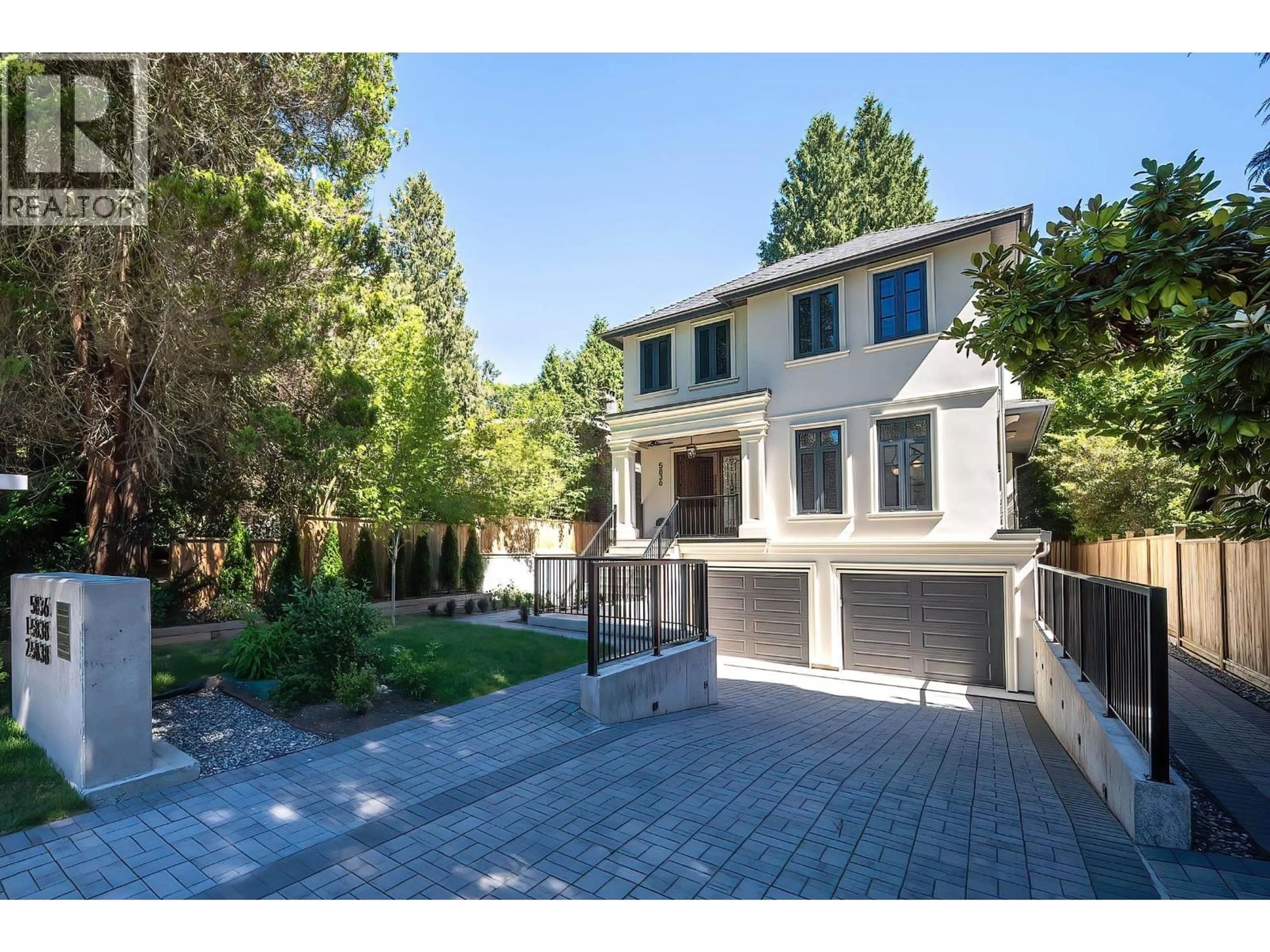 Home with brick exterior material, street for 5836 HIGHBURY STREET, Vancouver British Columbia V6N1Z1