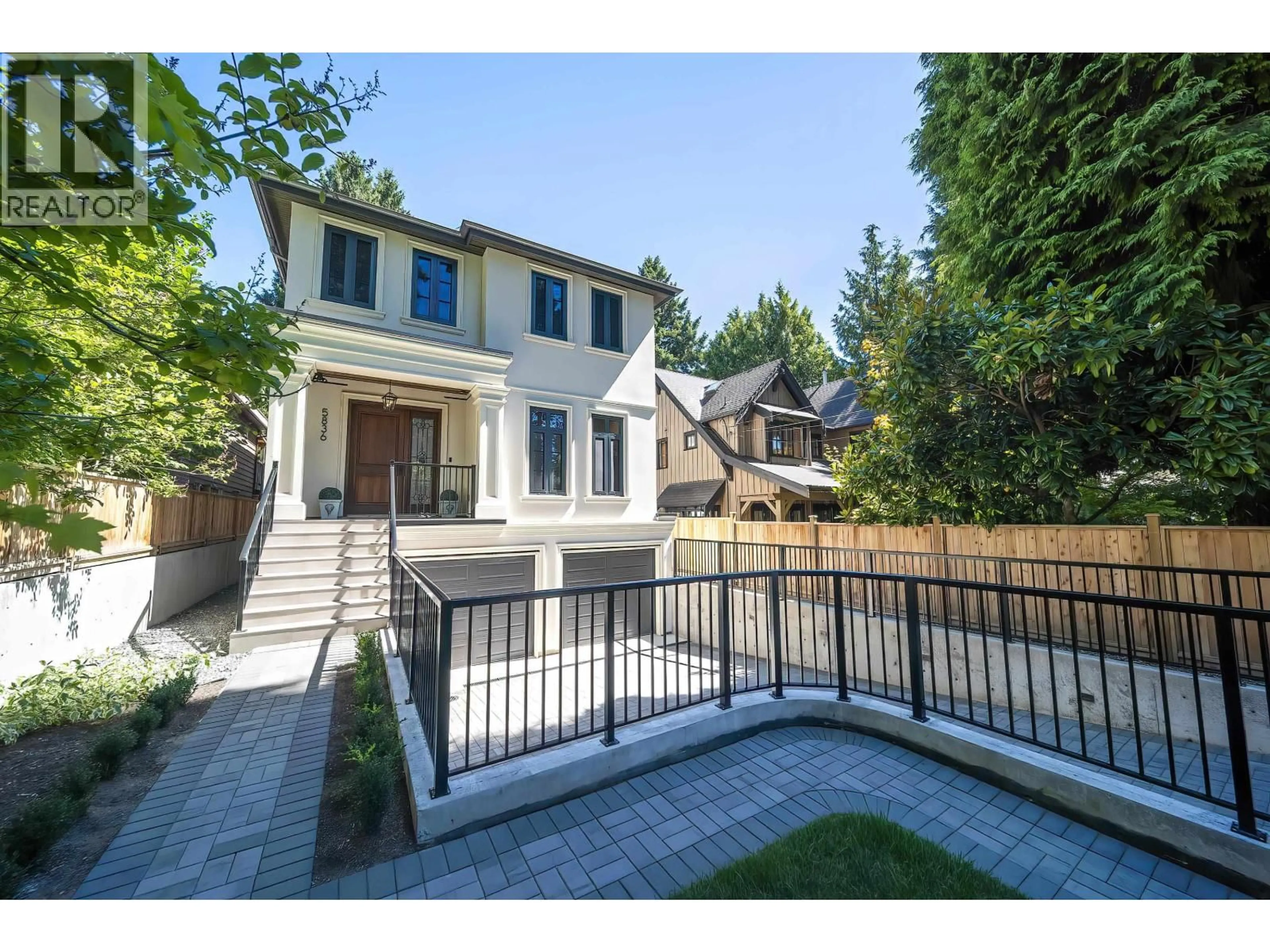Home with brick exterior material, street for 5836 HIGHBURY STREET, Vancouver British Columbia V6N1Z1