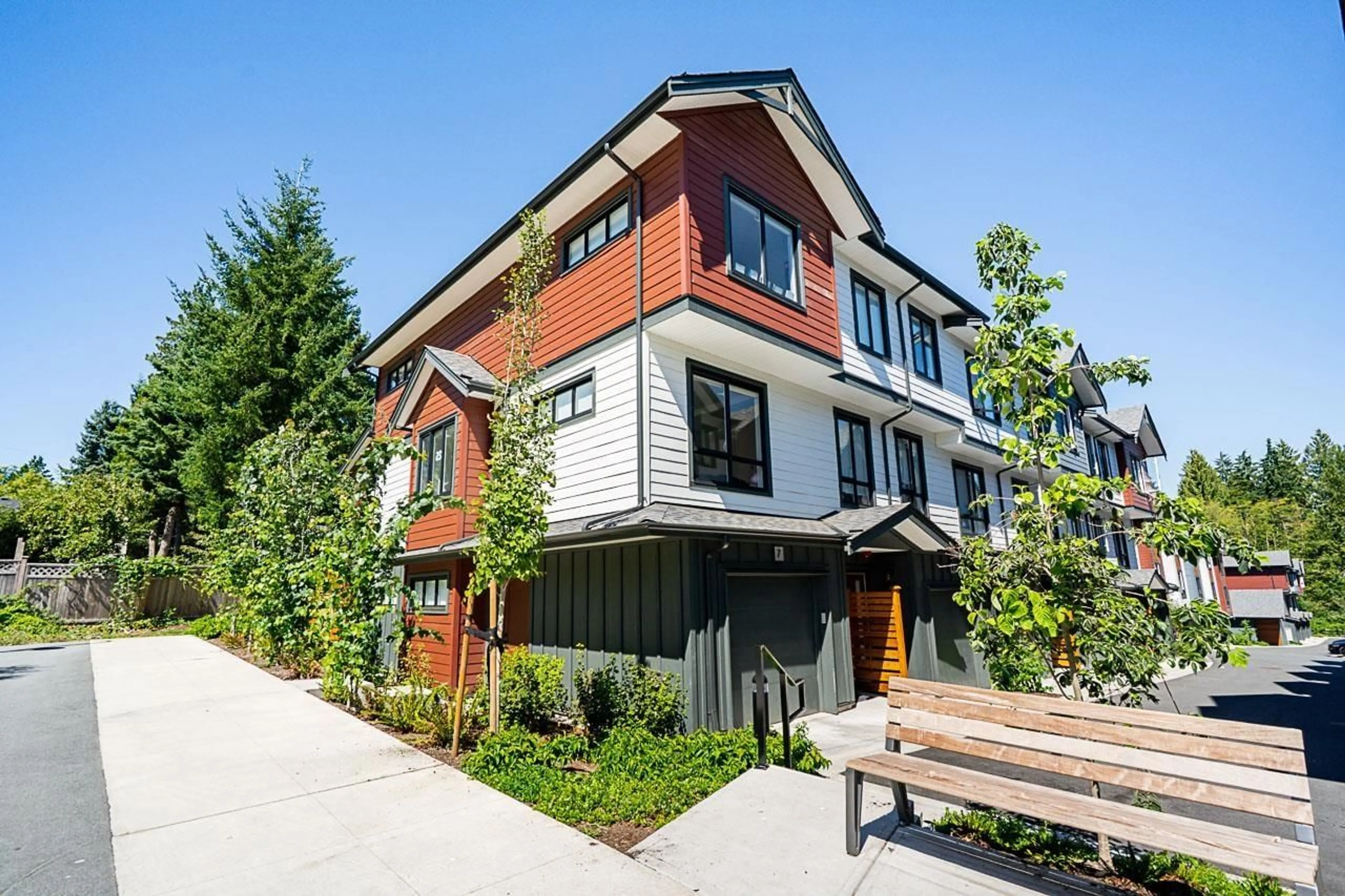 Home with brick exterior material, street for 7 - 10527 155, Surrey British Columbia V3R0S1