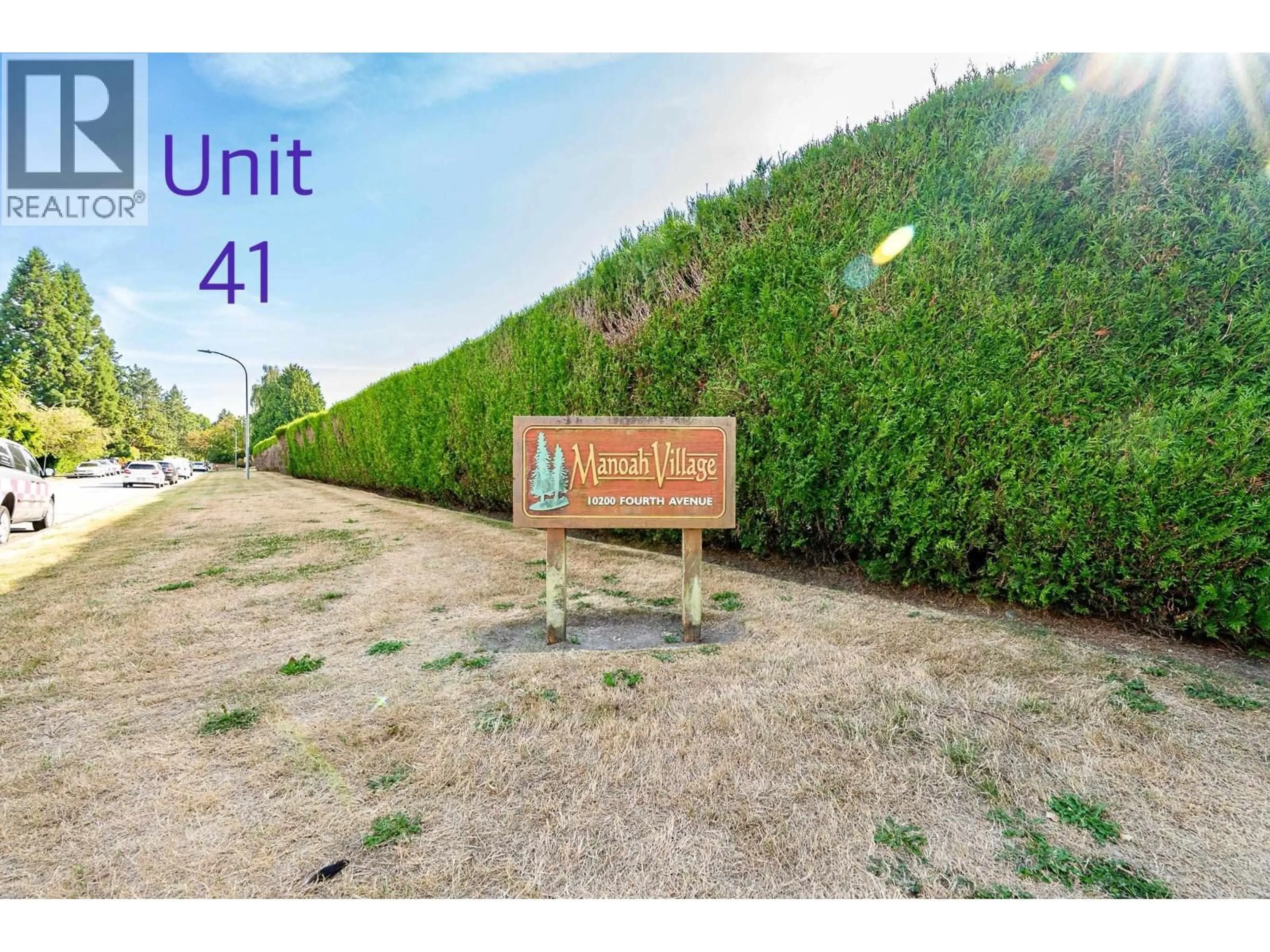 A pic from outside/outdoor area/front of a property/back of a property/a pic from drone, mountain view for 41 - 10200 4TH AVENUE, Richmond British Columbia V7E1V3