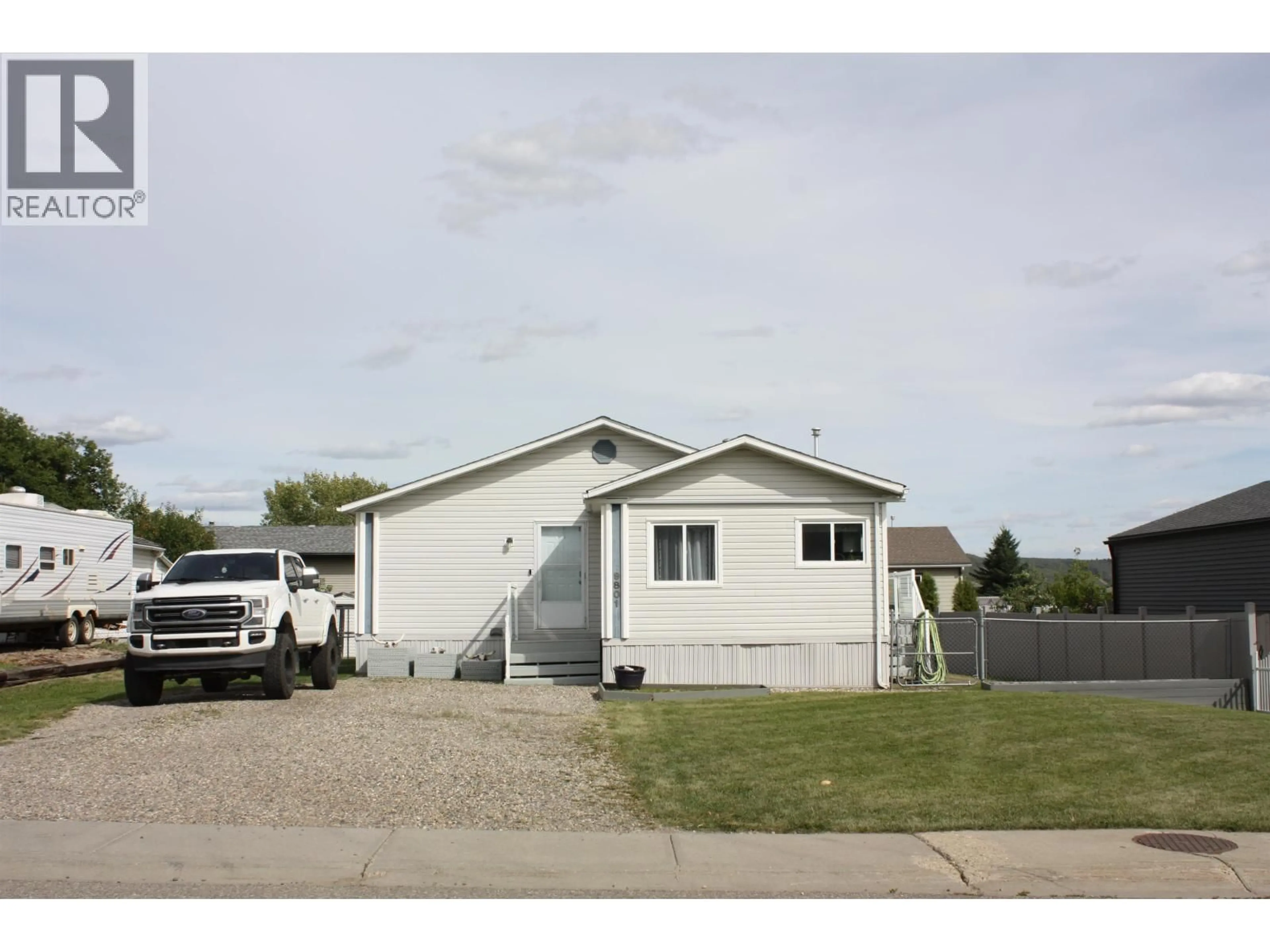 Home with vinyl exterior material, street for 9801 97 STREET, Taylor British Columbia V0C2K0