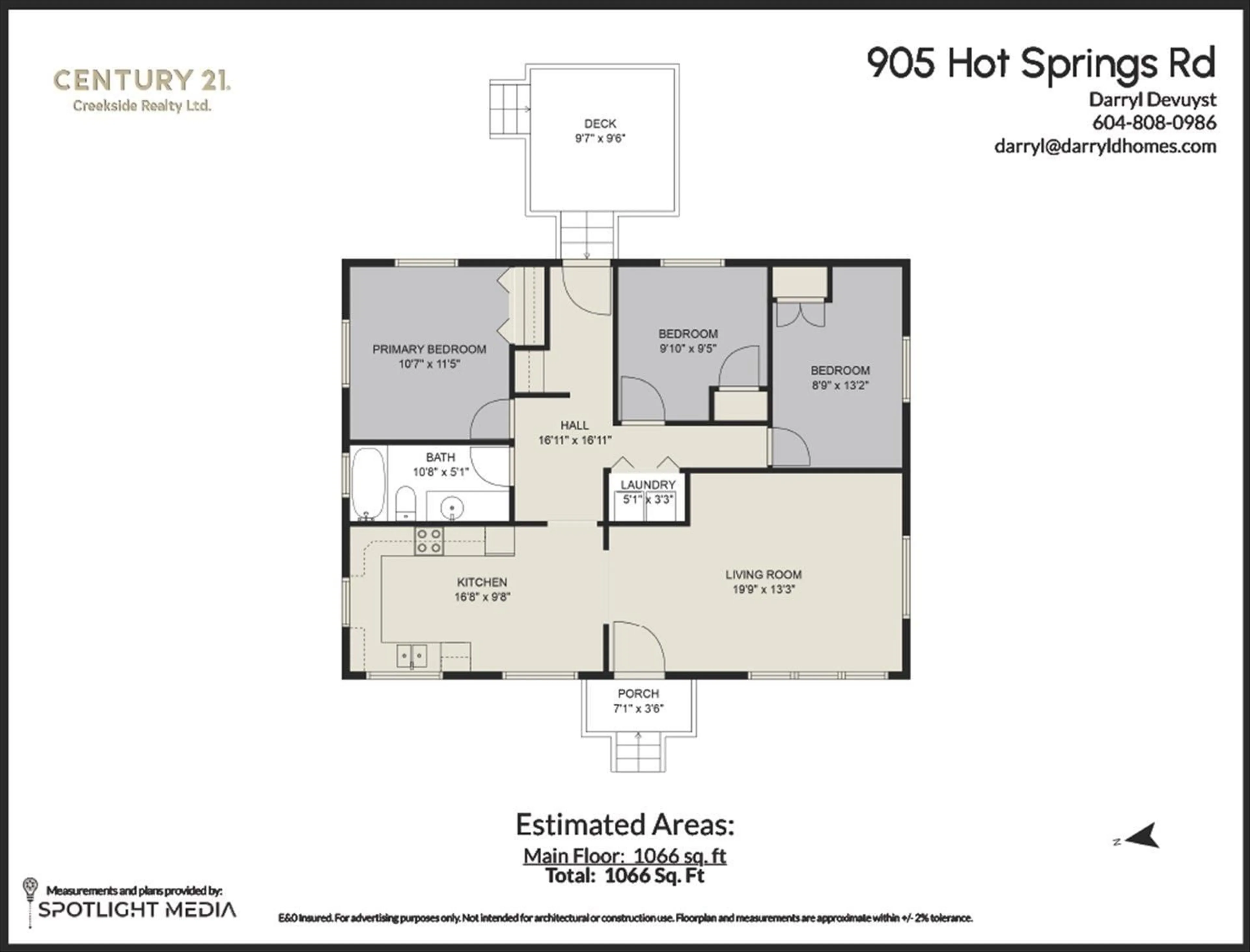 Floor plan for 905 HOT SPRINGS ROAD, Harrison Hot Springs British Columbia V0M1A3