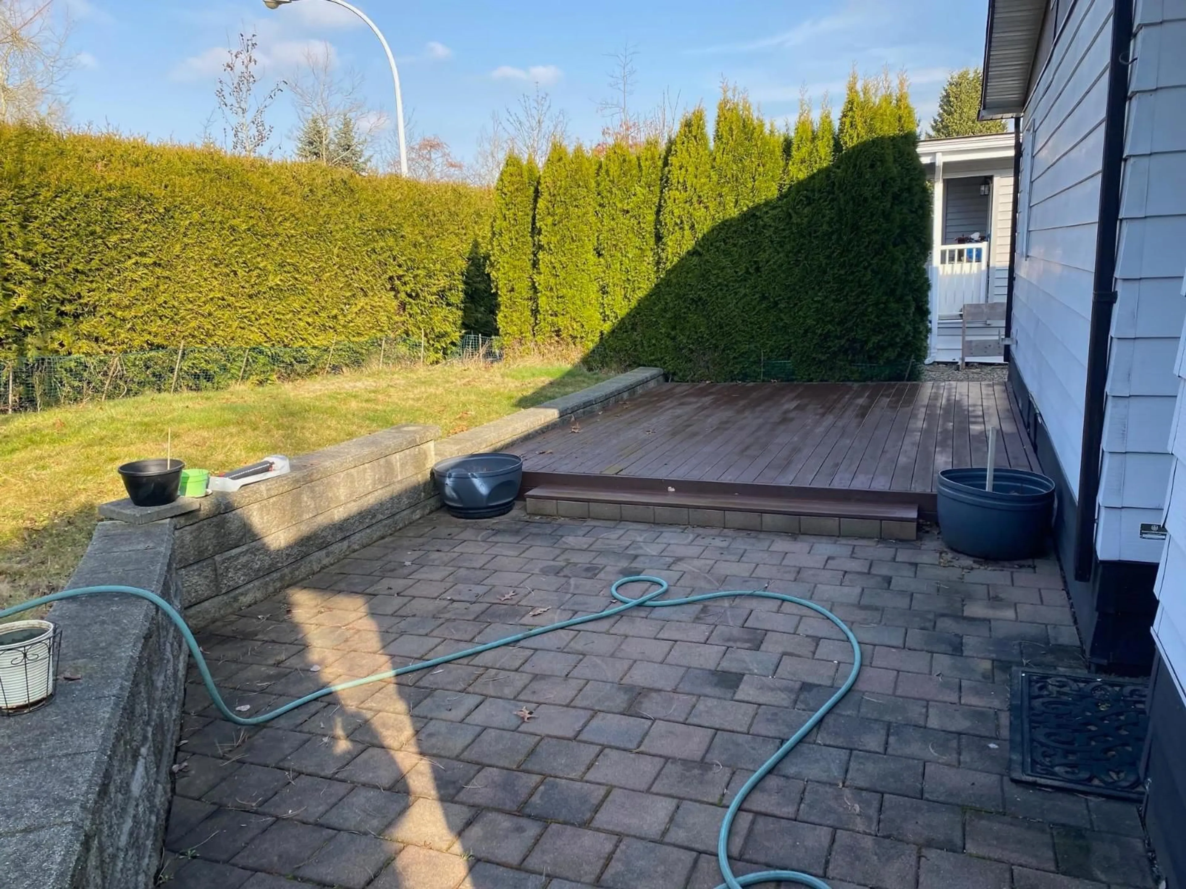 A pic from outside/outdoor area/front of a property/back of a property/a pic from drone, street for 126 - 8234 134, Surrey British Columbia V3W4V1