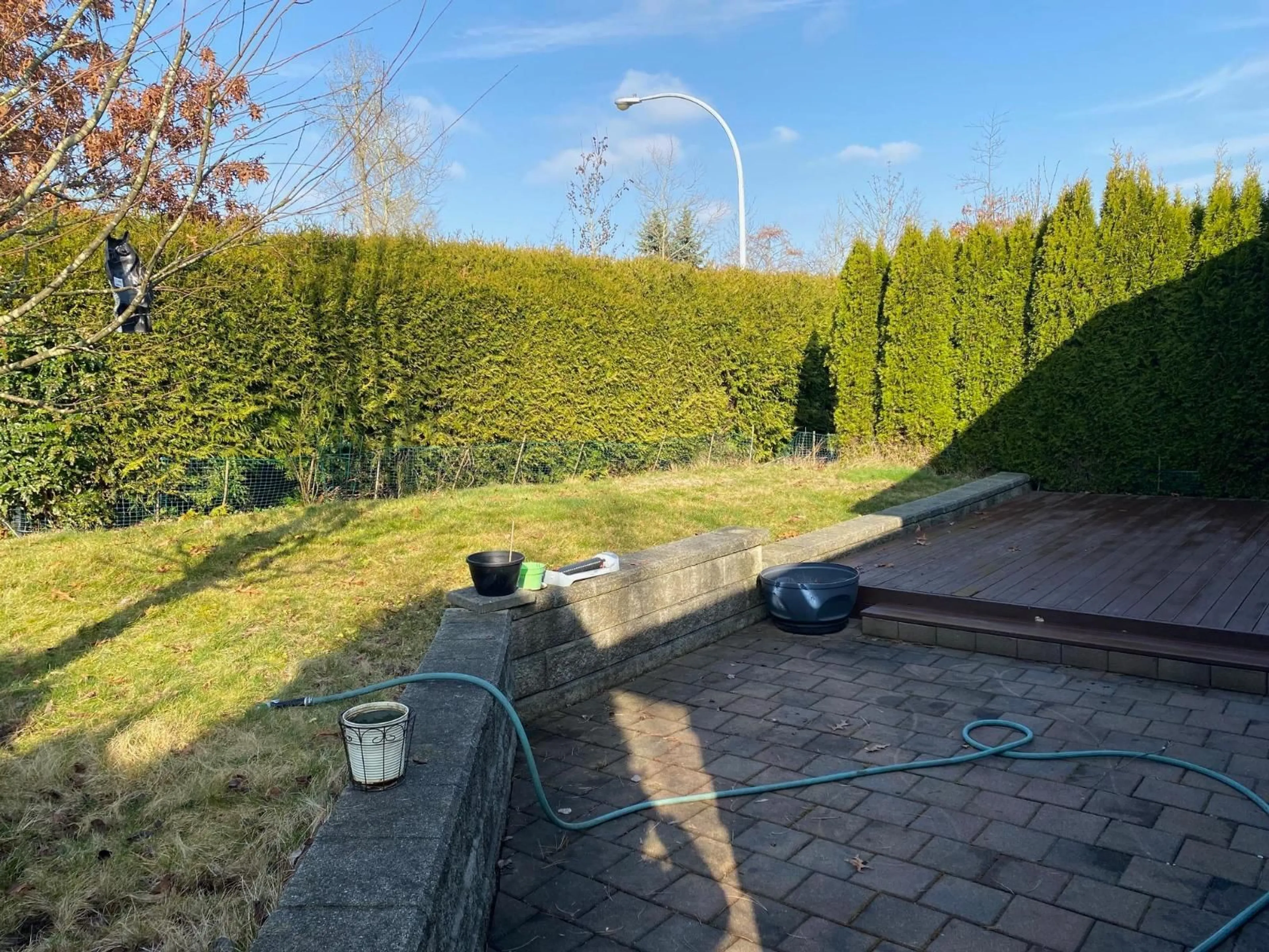 A pic from outside/outdoor area/front of a property/back of a property/a pic from drone, unknown for 126 - 8234 134, Surrey British Columbia V3W4V1