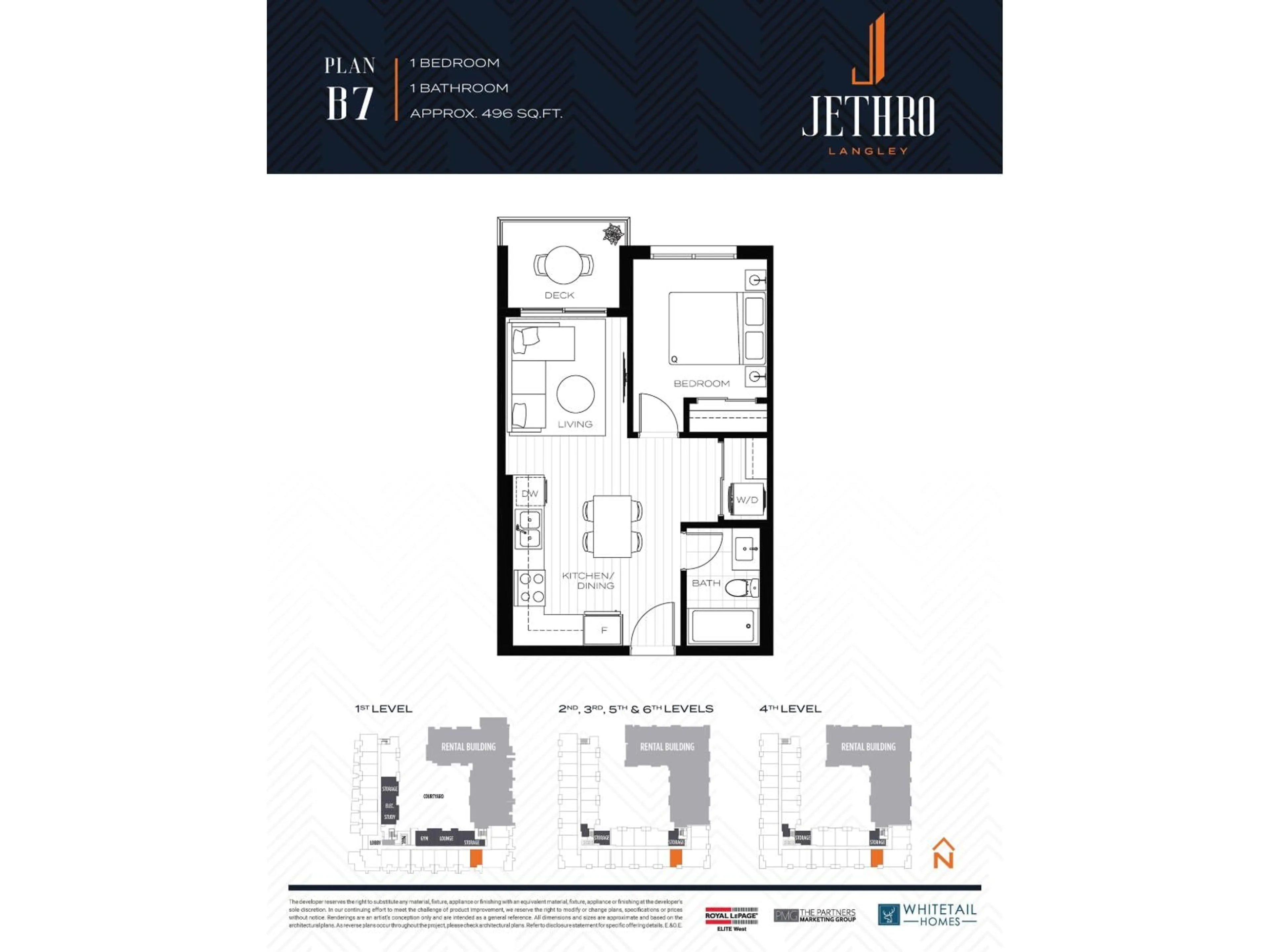 Floor plan for B309 - 5360 204TH, Langley British Columbia V0V0V0