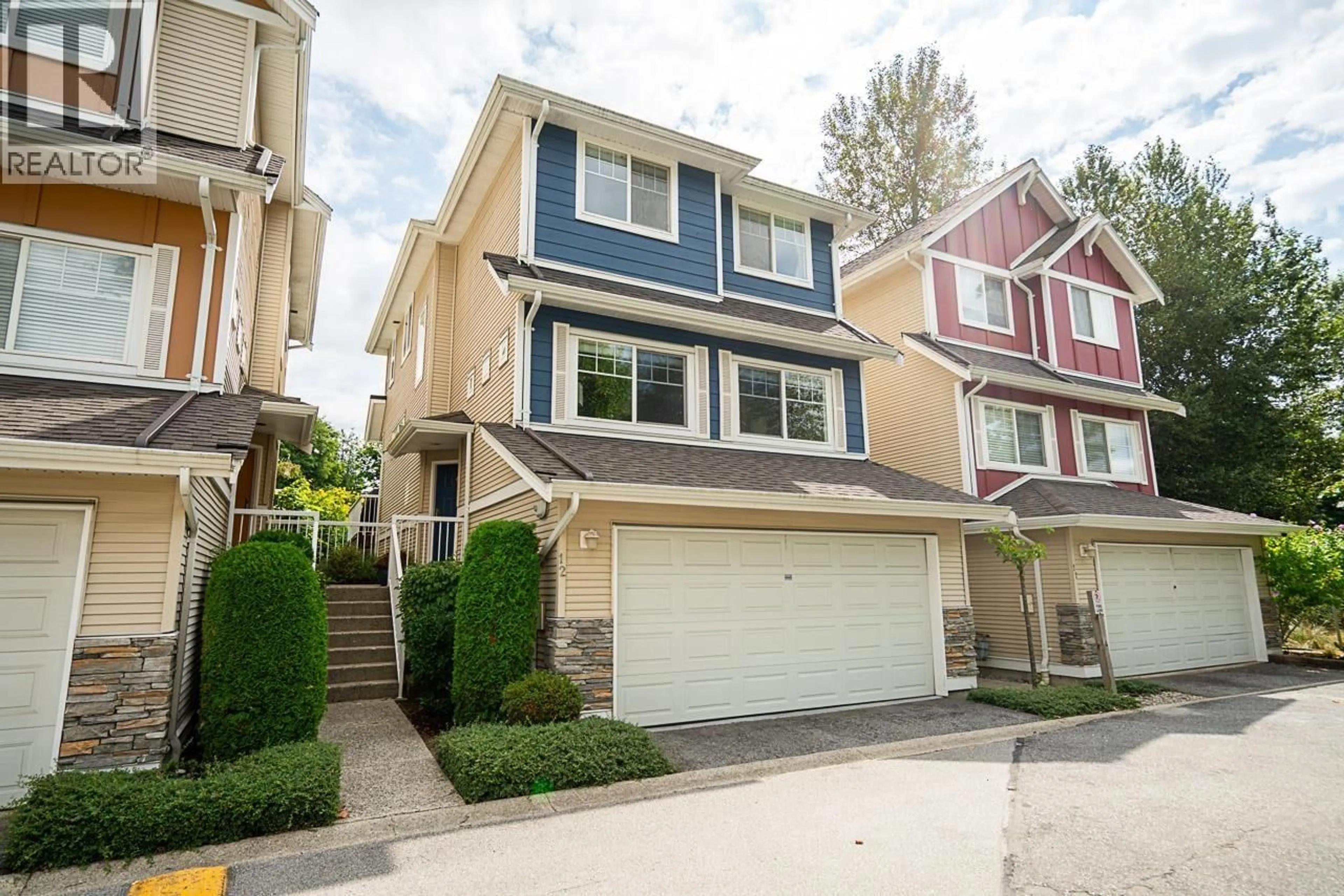 Home with vinyl exterior material, street for 12 - 1108 RIVERSIDE CLOSE, Port Coquitlam British Columbia V3B8C2
