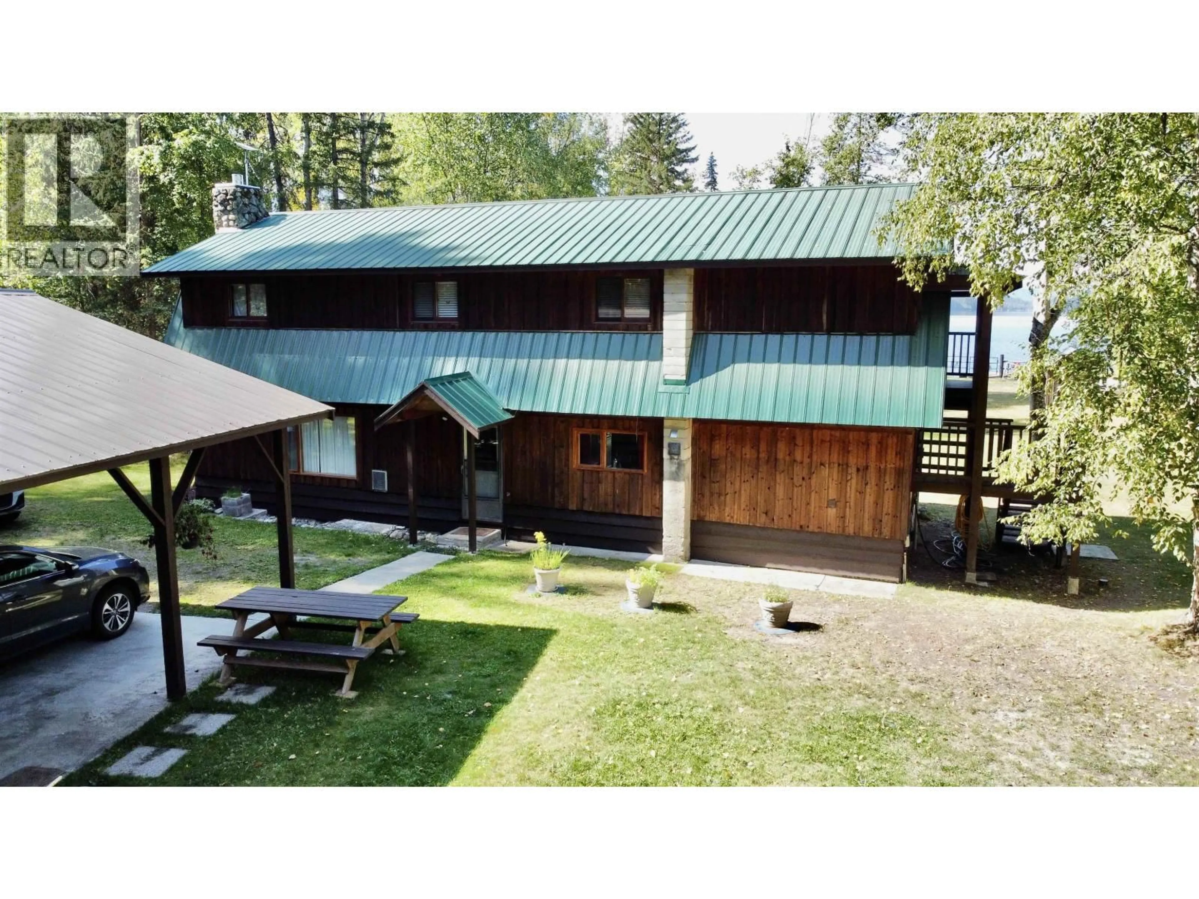 A pic from outside/outdoor area/front of a property/back of a property/a pic from drone, unknown for 3662 HIGGINS ROAD, Canim Lake British Columbia V0K1J0