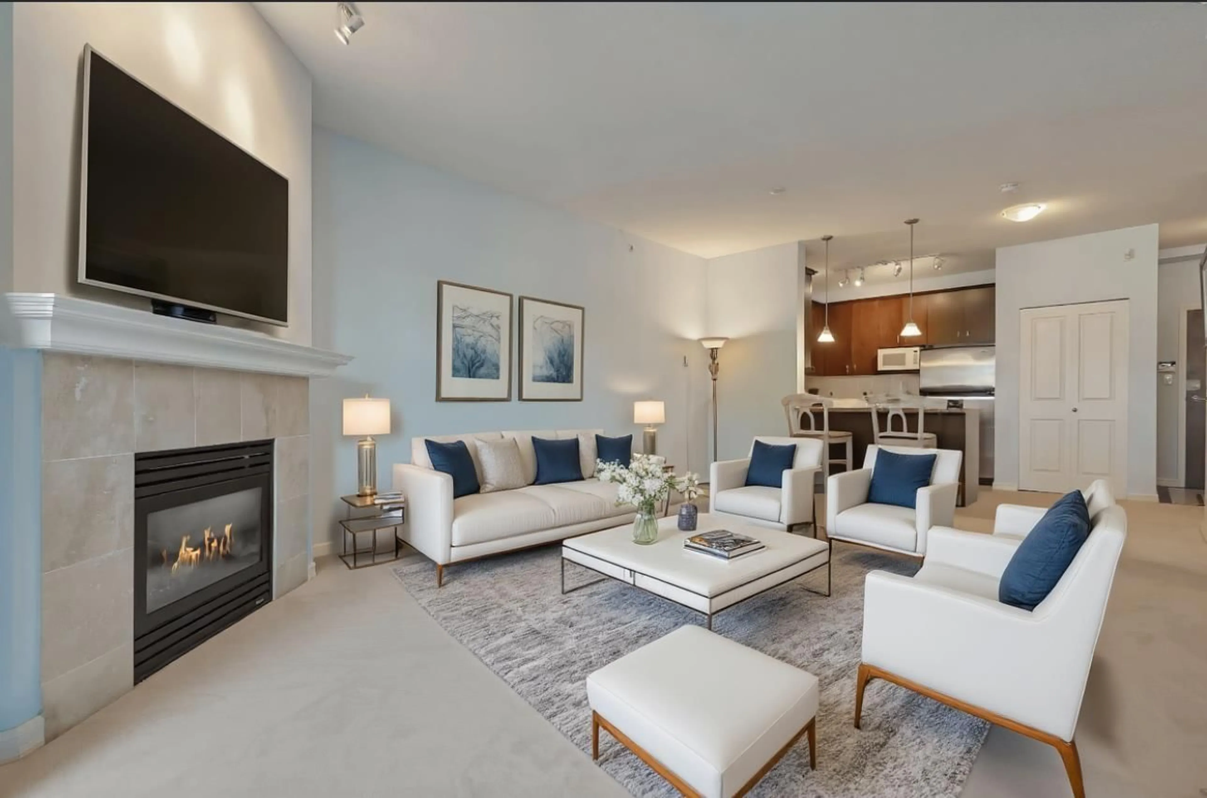 Living room with furniture, unknown for 107 - 1551 FOSTER, White Rock British Columbia V4B5M1