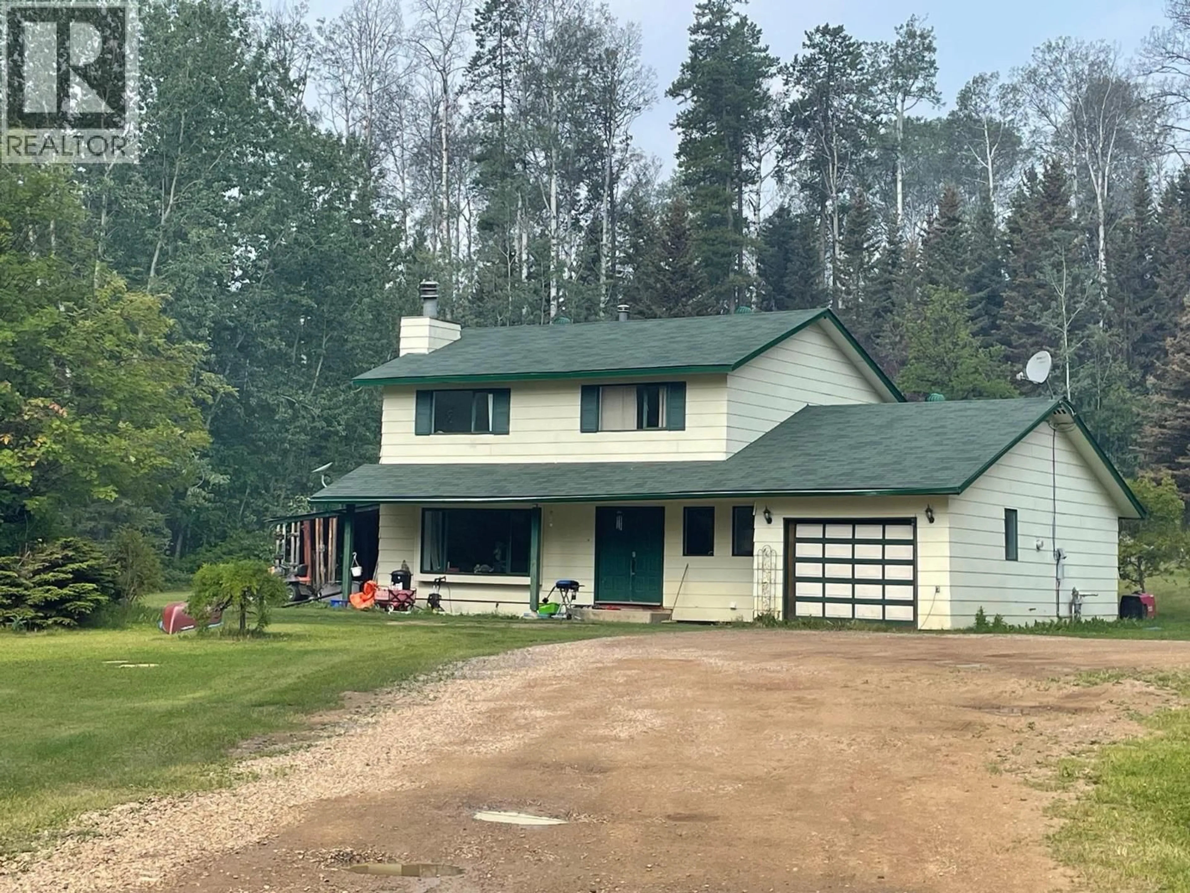 A pic from outside/outdoor area/front of a property/back of a property/a pic from drone, unknown for 59 PIONEER WAY, Fort Nelson British Columbia V0C1R0