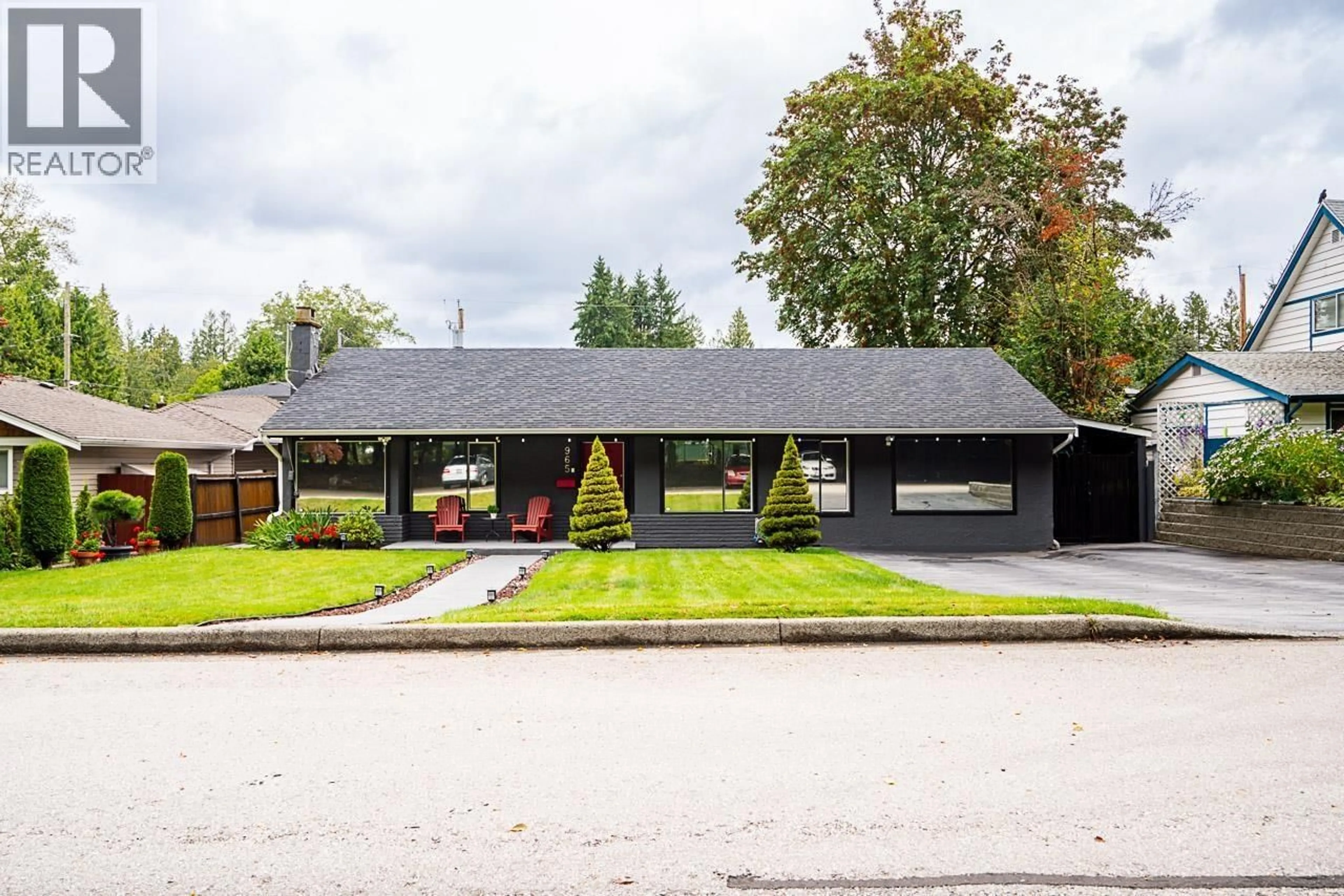 Home with brick exterior material, street for 965 FLOYD AVENUE, Coquitlam British Columbia V3J2C8