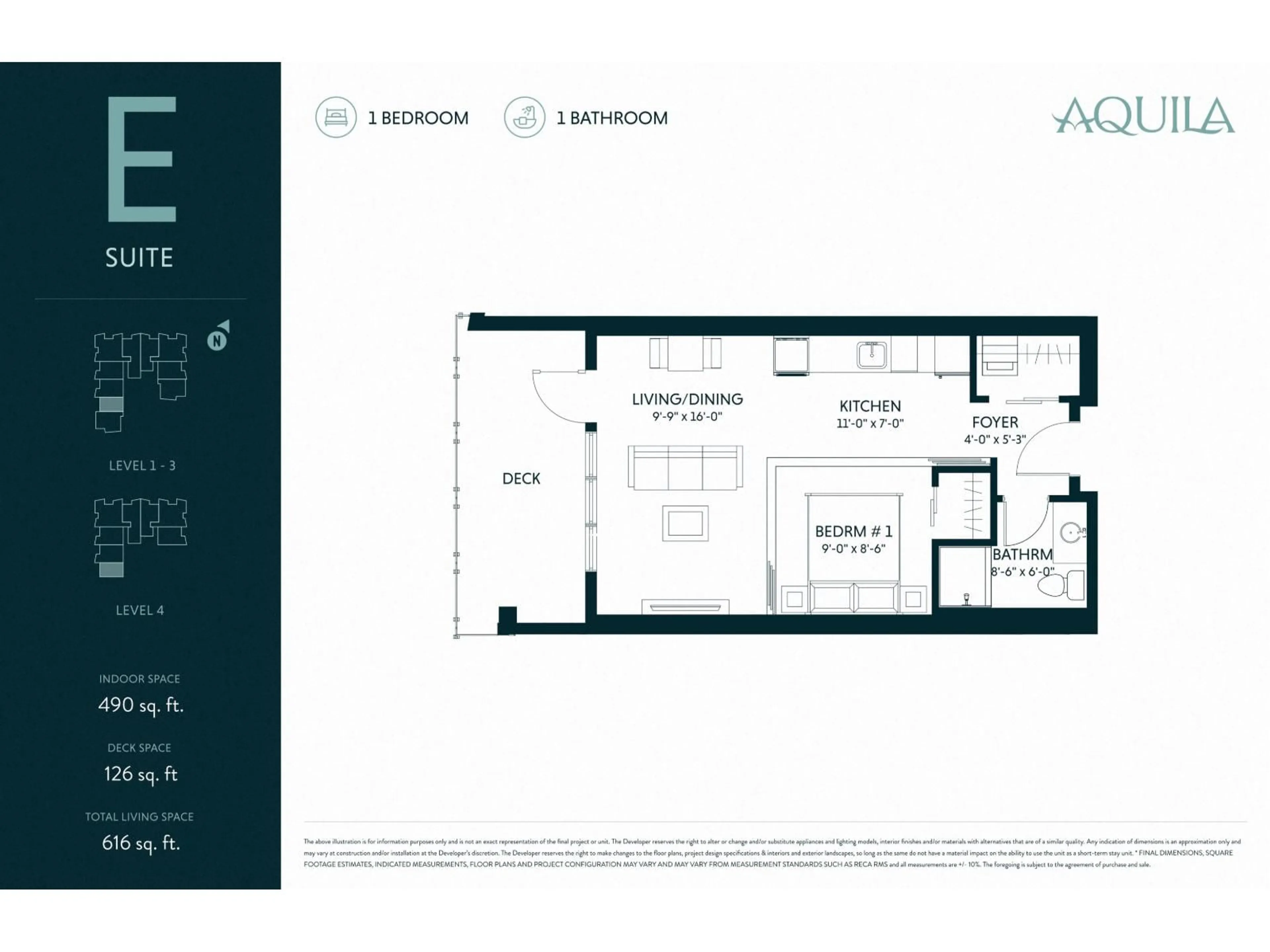 Floor plan for 208 - 555 LILLOOET AVENUE, Harrison Hot Springs British Columbia V0K1K0
