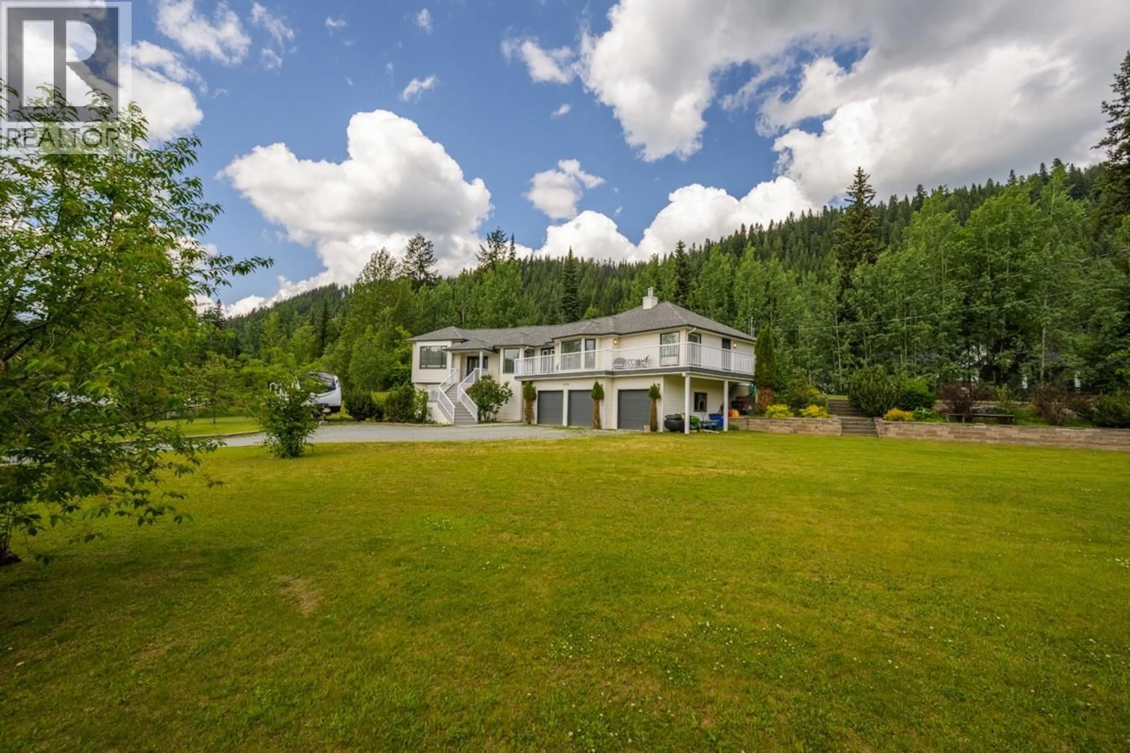 A pic from outside/outdoor area/front of a property/back of a property/a pic from drone, unknown for 9278 NORTH NECHAKO ROAD, Prince George British Columbia V2K4Z9