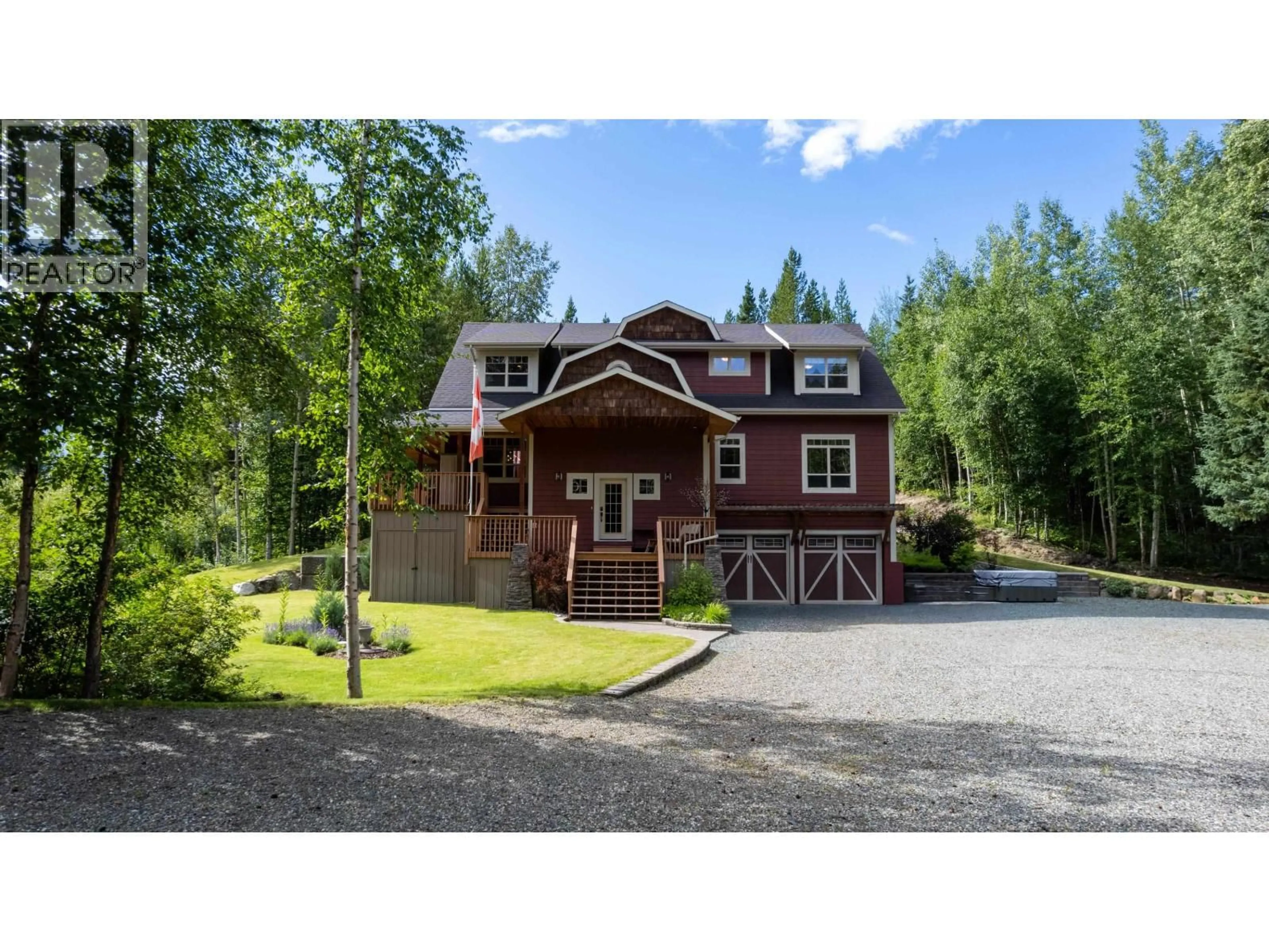 A pic from outside/outdoor area/front of a property/back of a property/a pic from drone, unknown for 1805 SHARELENE DRIVE, Prince George British Columbia V2M7B6
