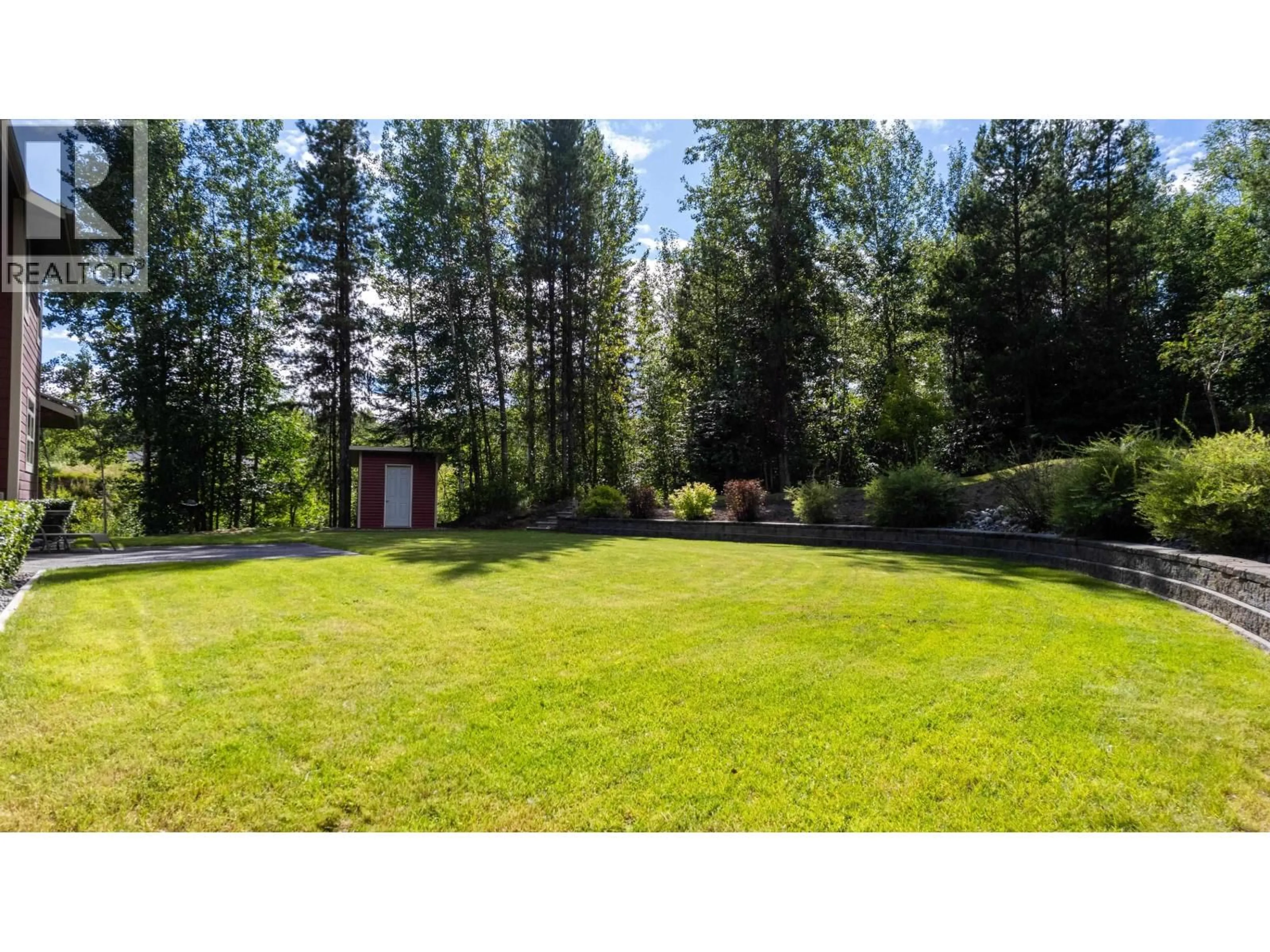 A pic from outside/outdoor area/front of a property/back of a property/a pic from drone, forest/trees view for 1805 SHARELENE DRIVE, Prince George British Columbia V2M7B6