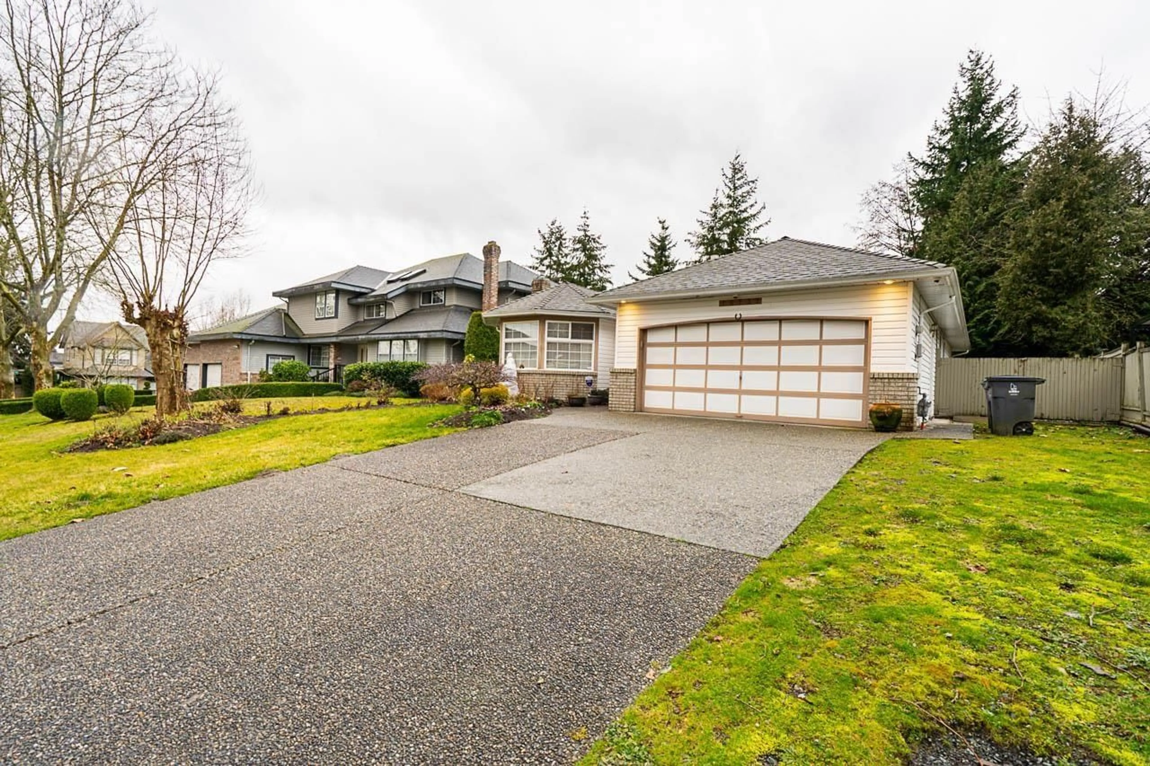 Home with vinyl exterior material, street for 16732 83, Surrey British Columbia V4N3H4