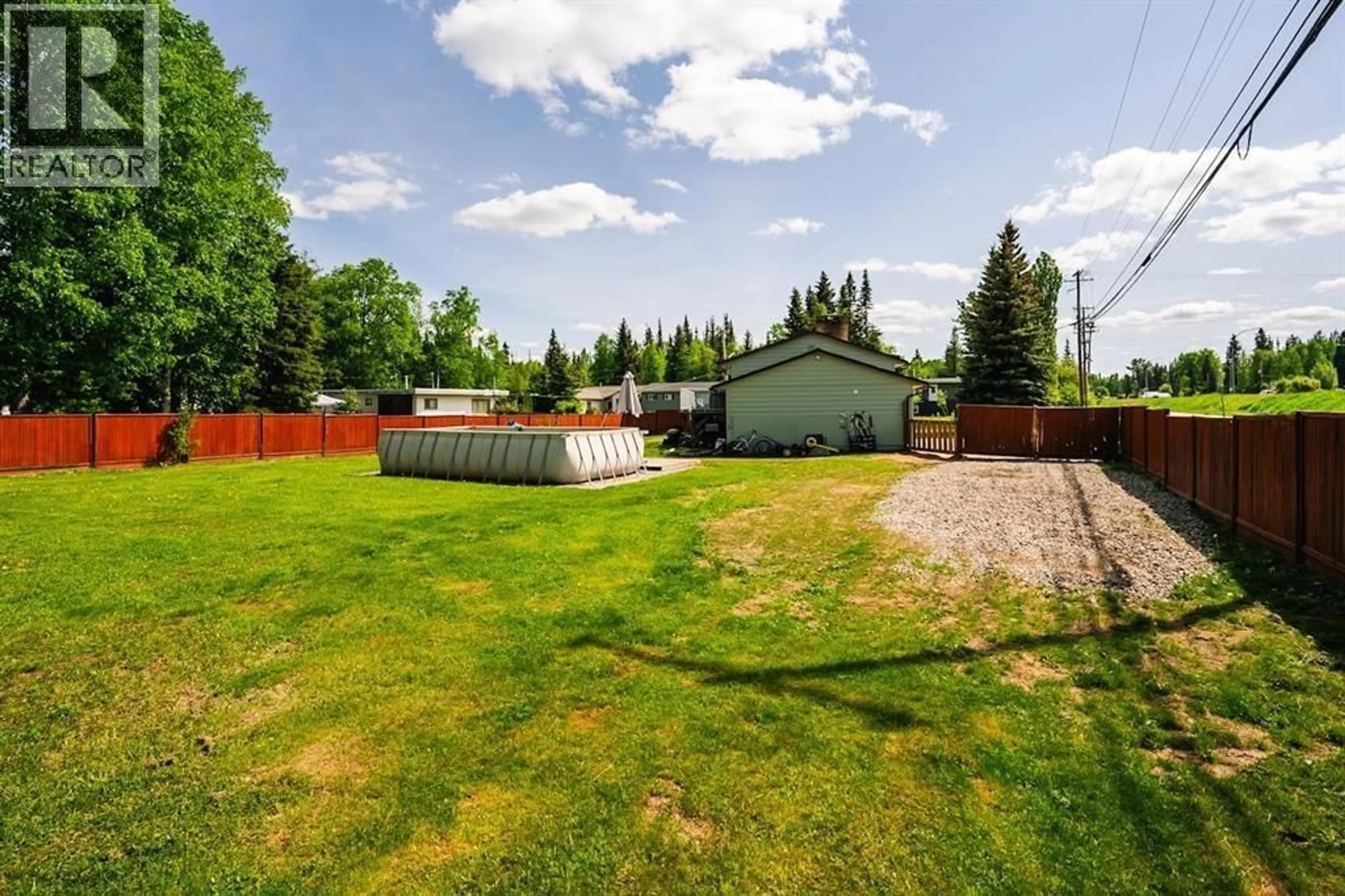 A pic from outside/outdoor area/front of a property/back of a property/a pic from drone, unknown for 8110 HART HIGHWAY, Prince George British Columbia V2K3B5